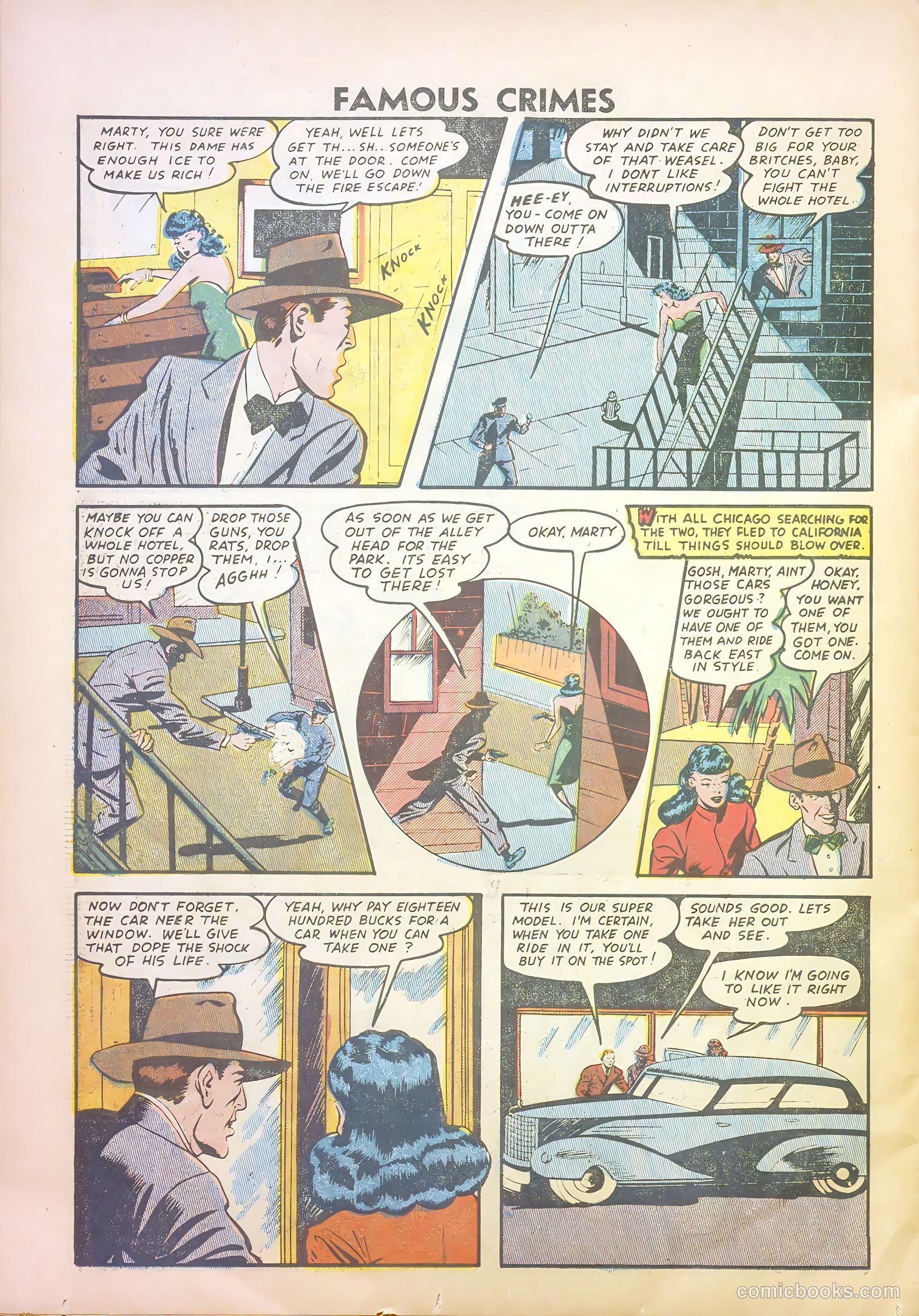 Famous Crimes #6 (1949) — page 26 of 36