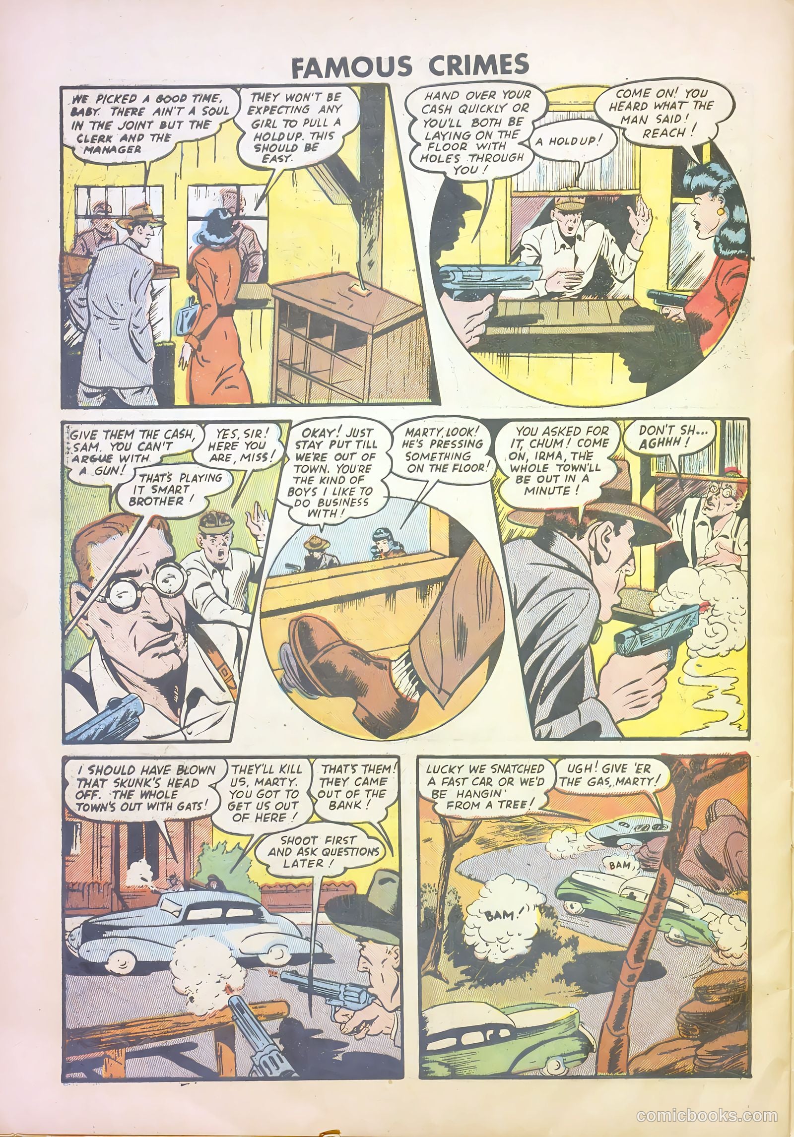 Famous Crimes #6 (1949) — page 28 of 36