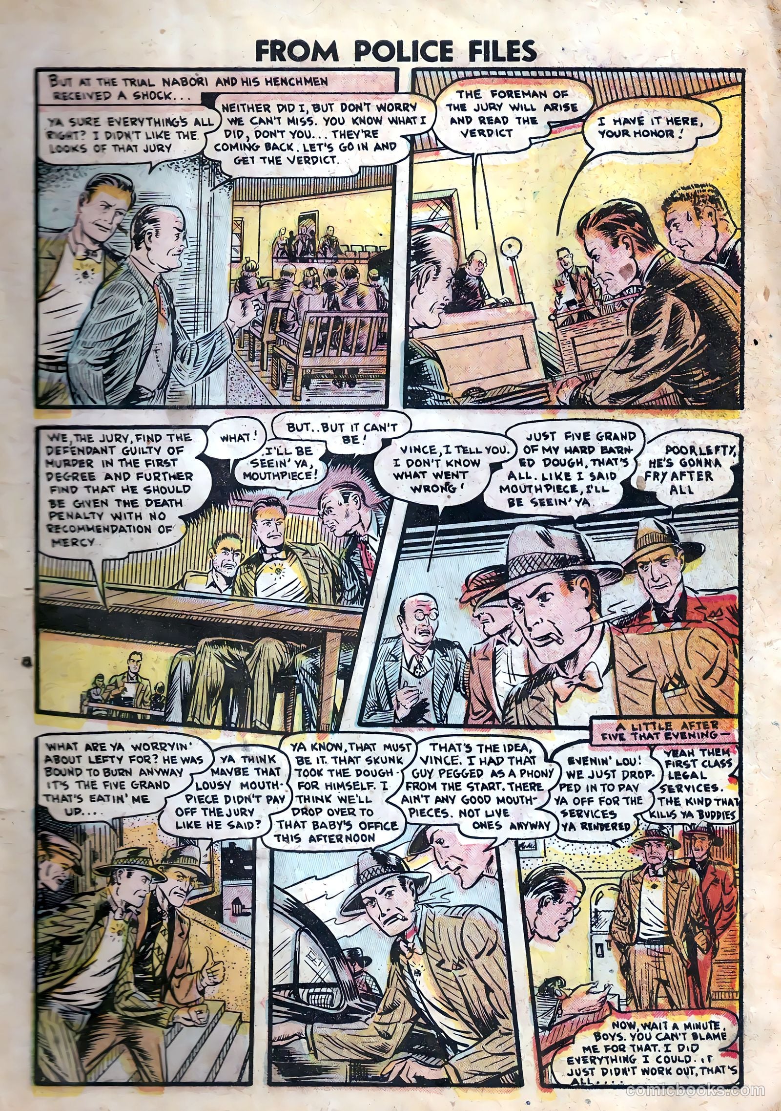 Famous Crimes #7 (1949) — page 3 of 36