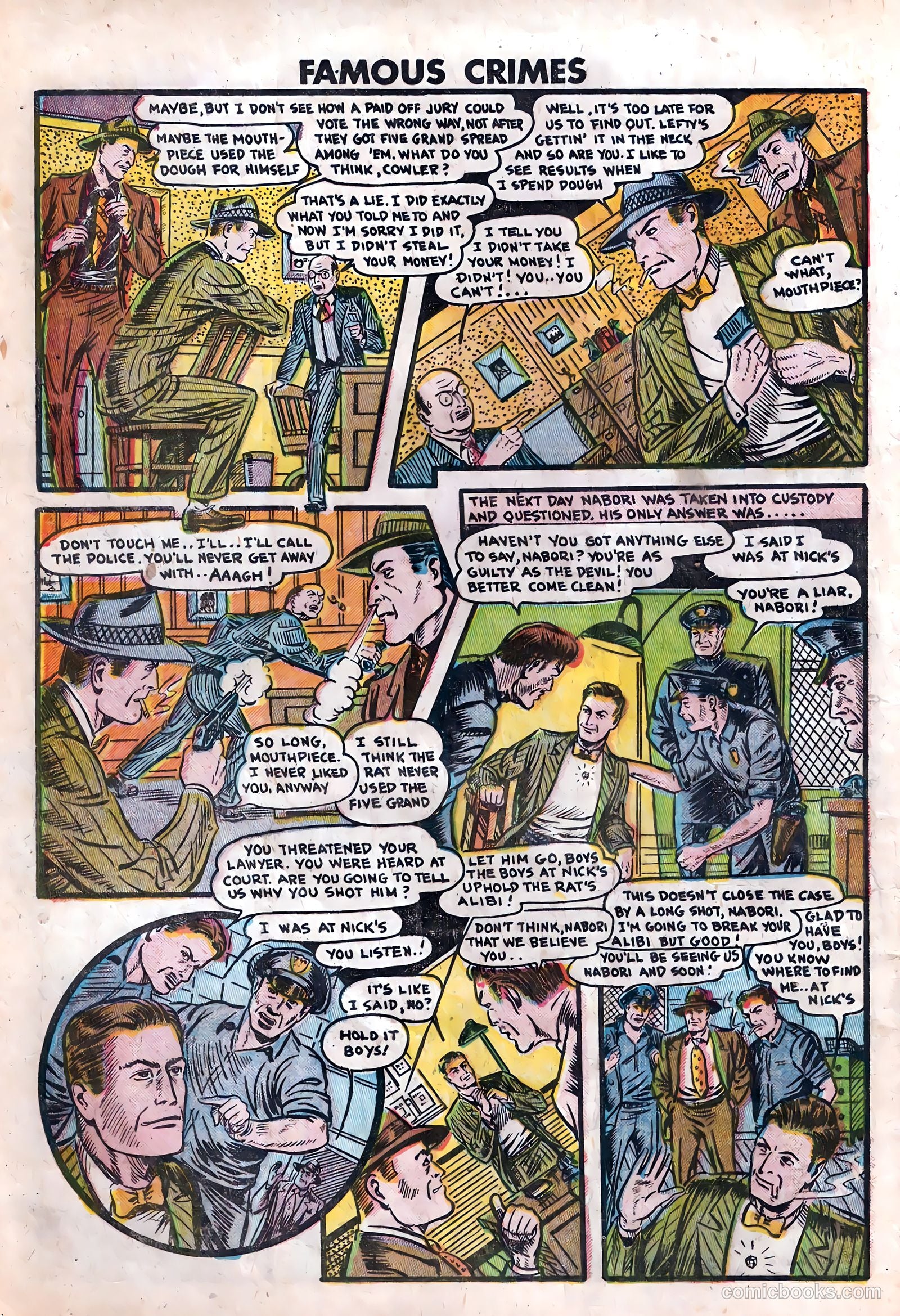 Famous Crimes #7 (1949) — page 4 of 36