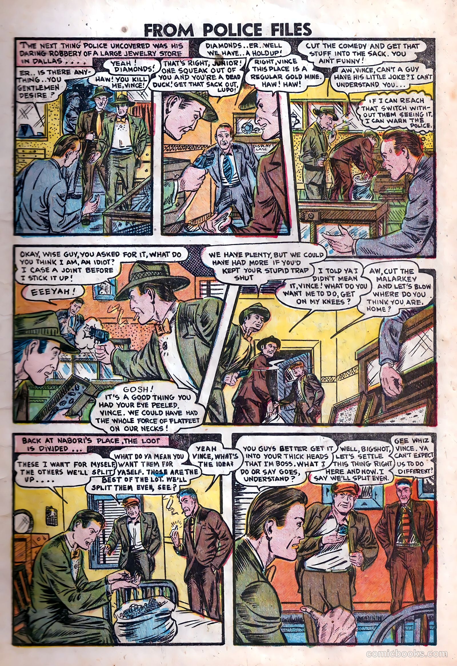 Famous Crimes #7 (1949) — page 5 of 36