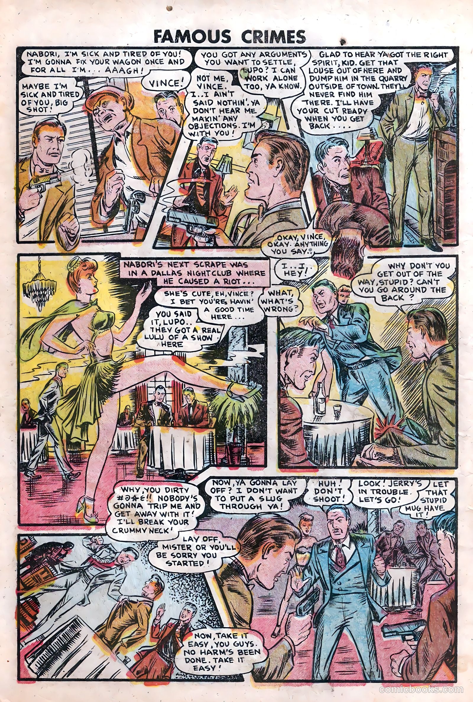 Famous Crimes #7 (1949) — page 6 of 36