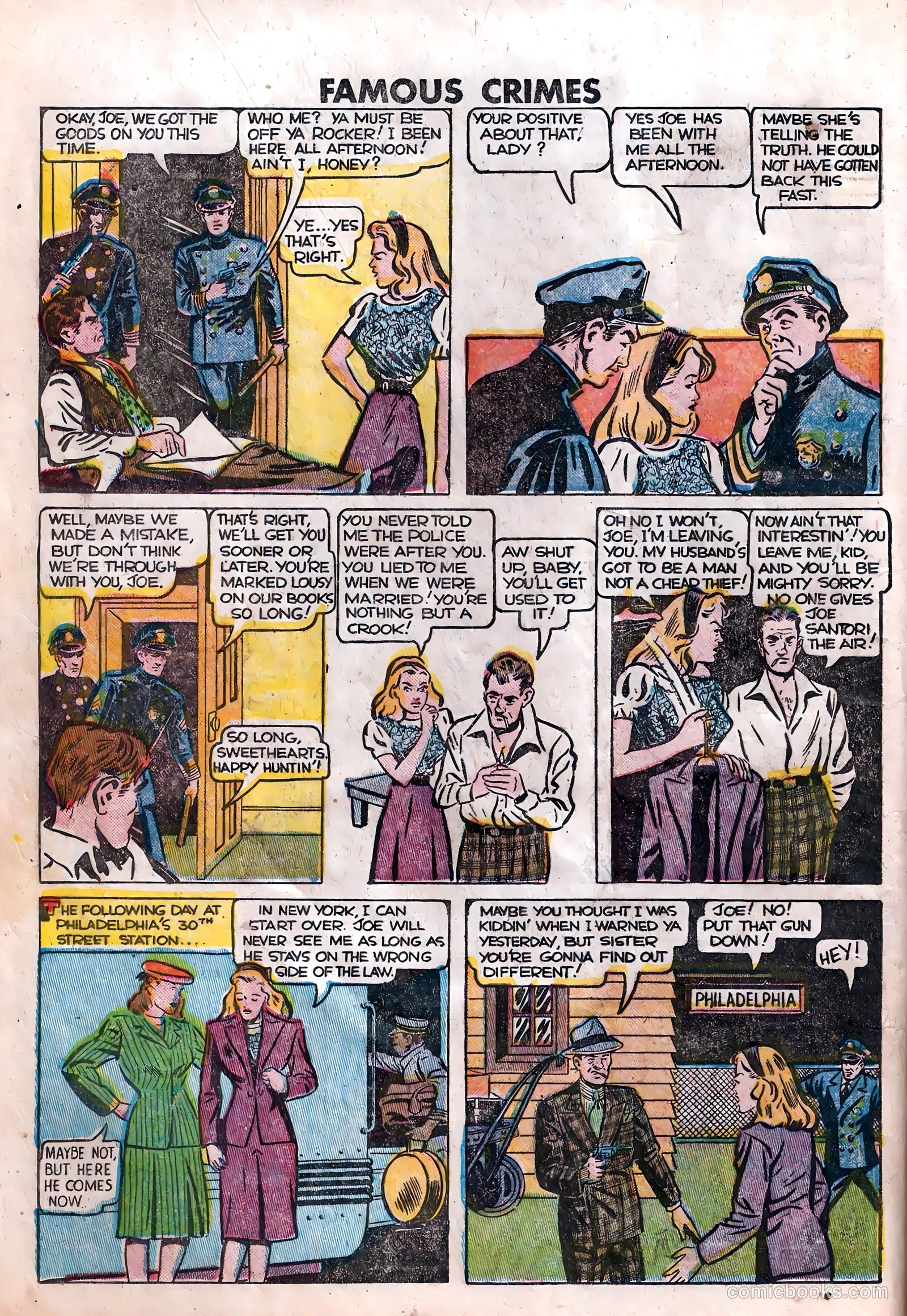 Famous Crimes #7 (1949) — page 12 of 36