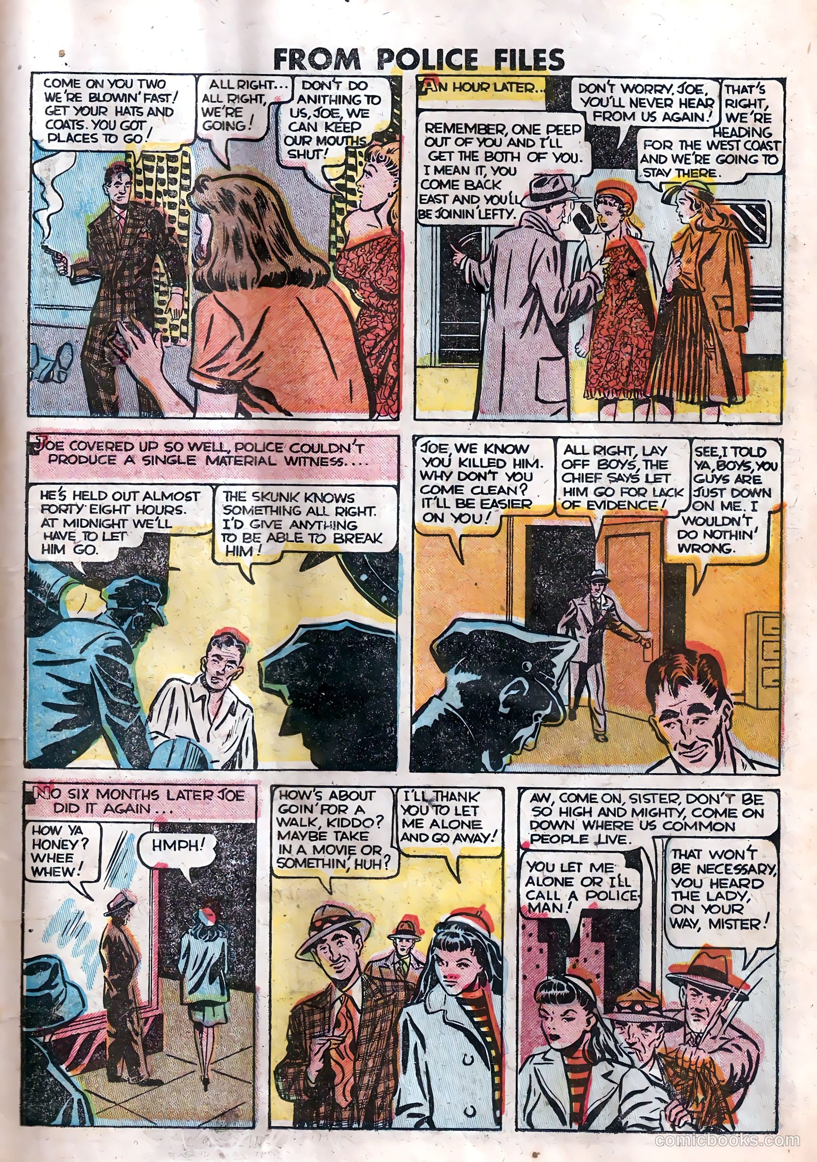 Famous Crimes #7 (1949) — page 15 of 36