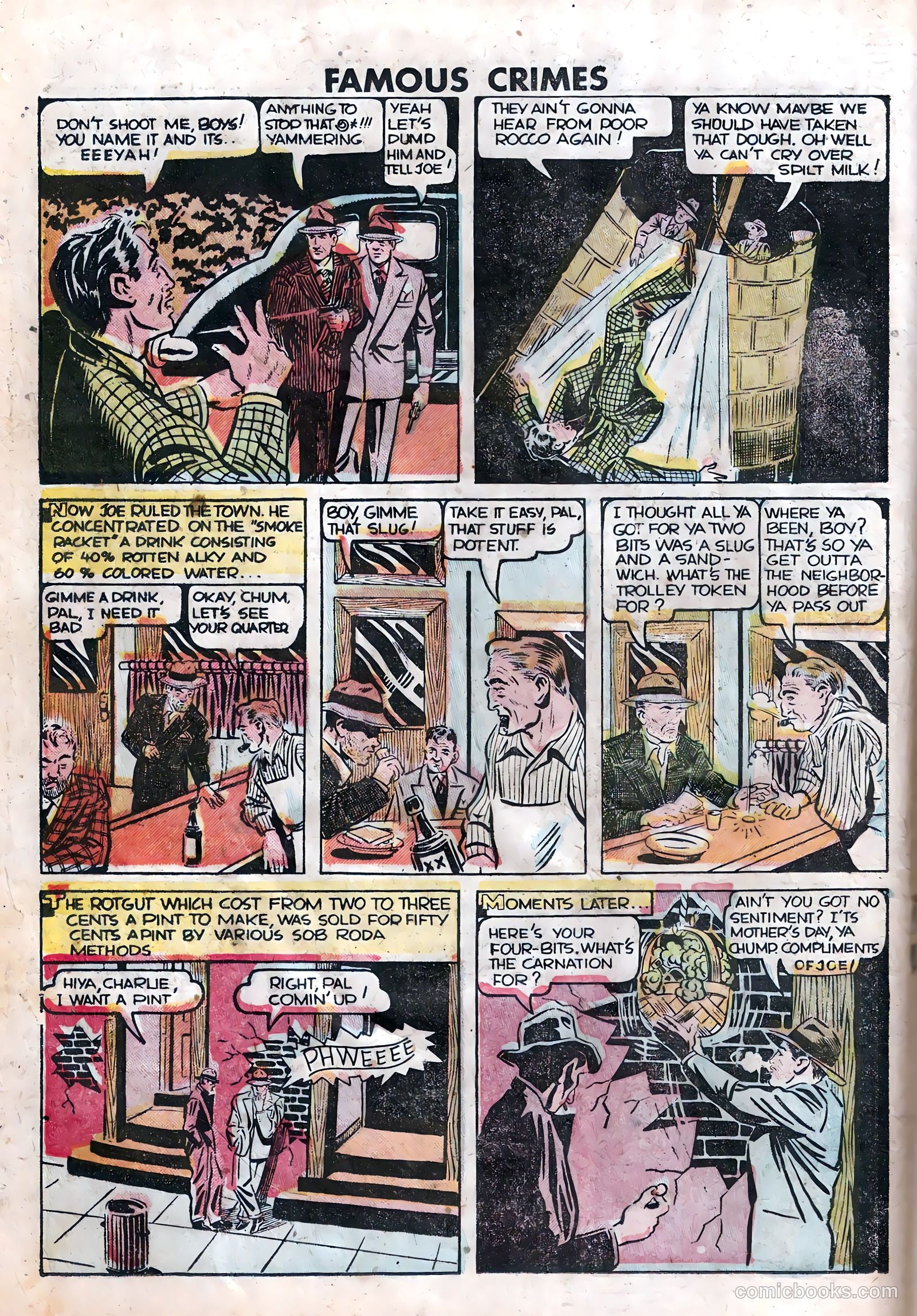 Famous Crimes #7 (1949) — page 18 of 36