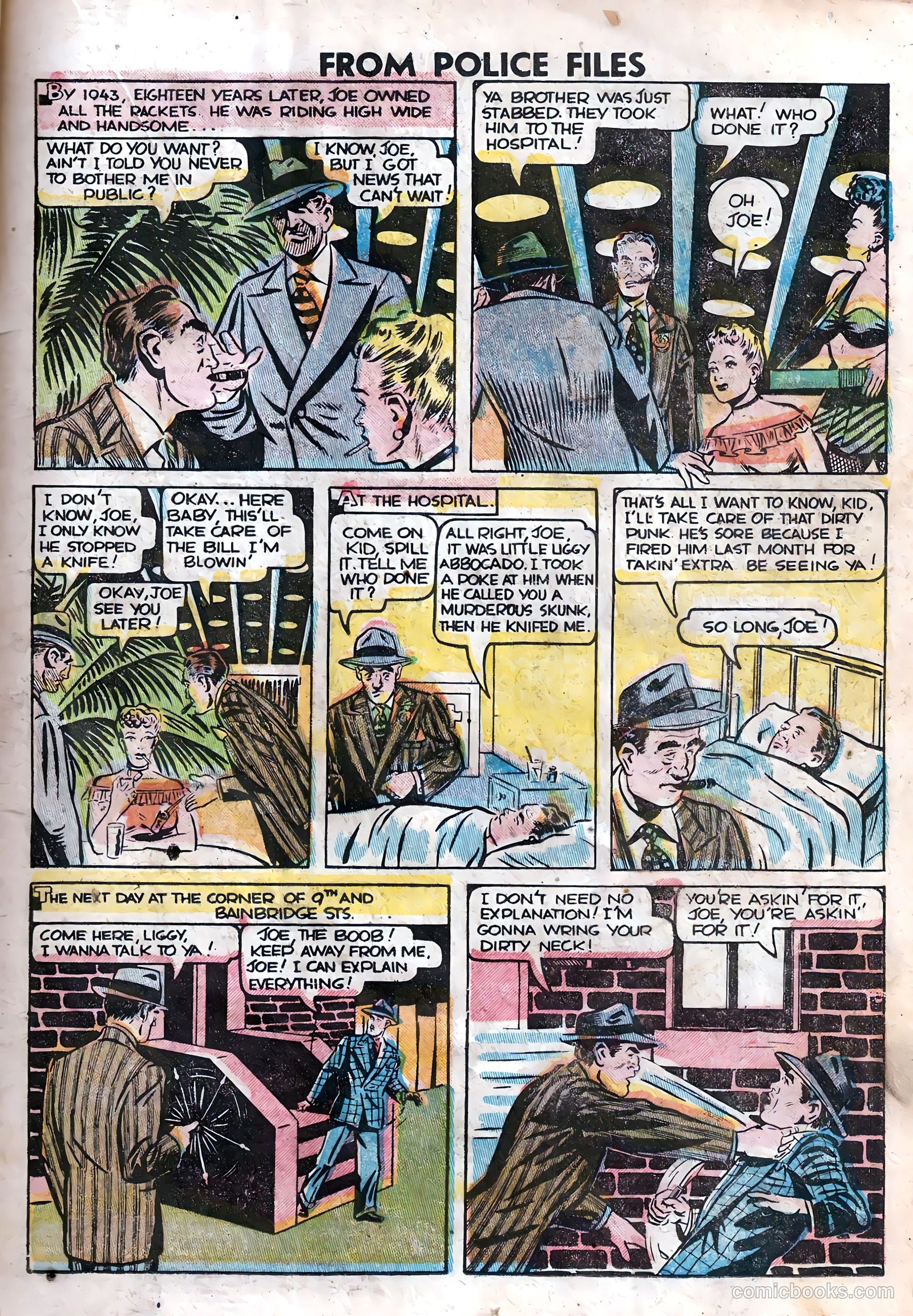 Famous Crimes #7 (1949) — page 19 of 36