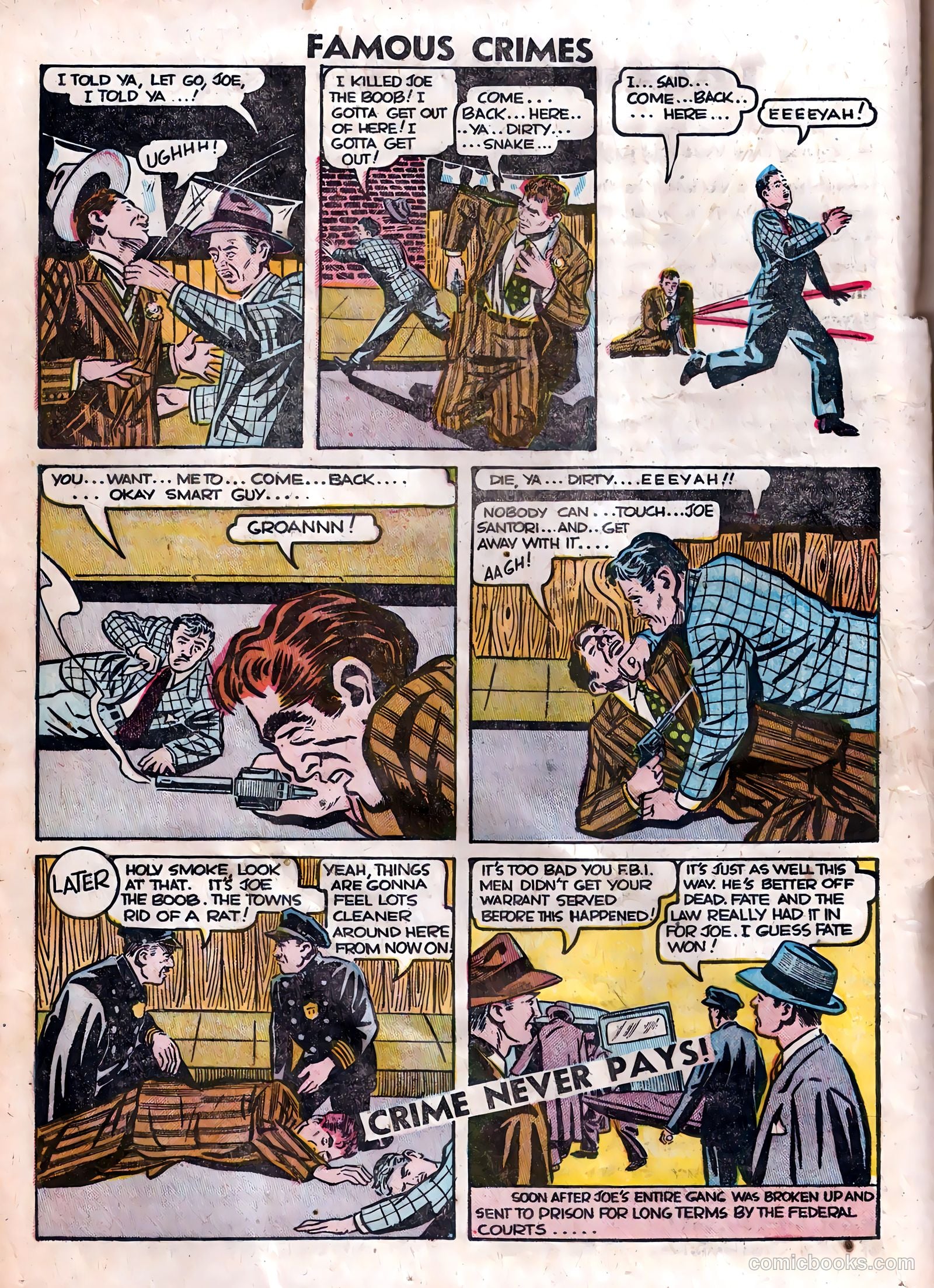 Famous Crimes #7 (1949) — page 20 of 36