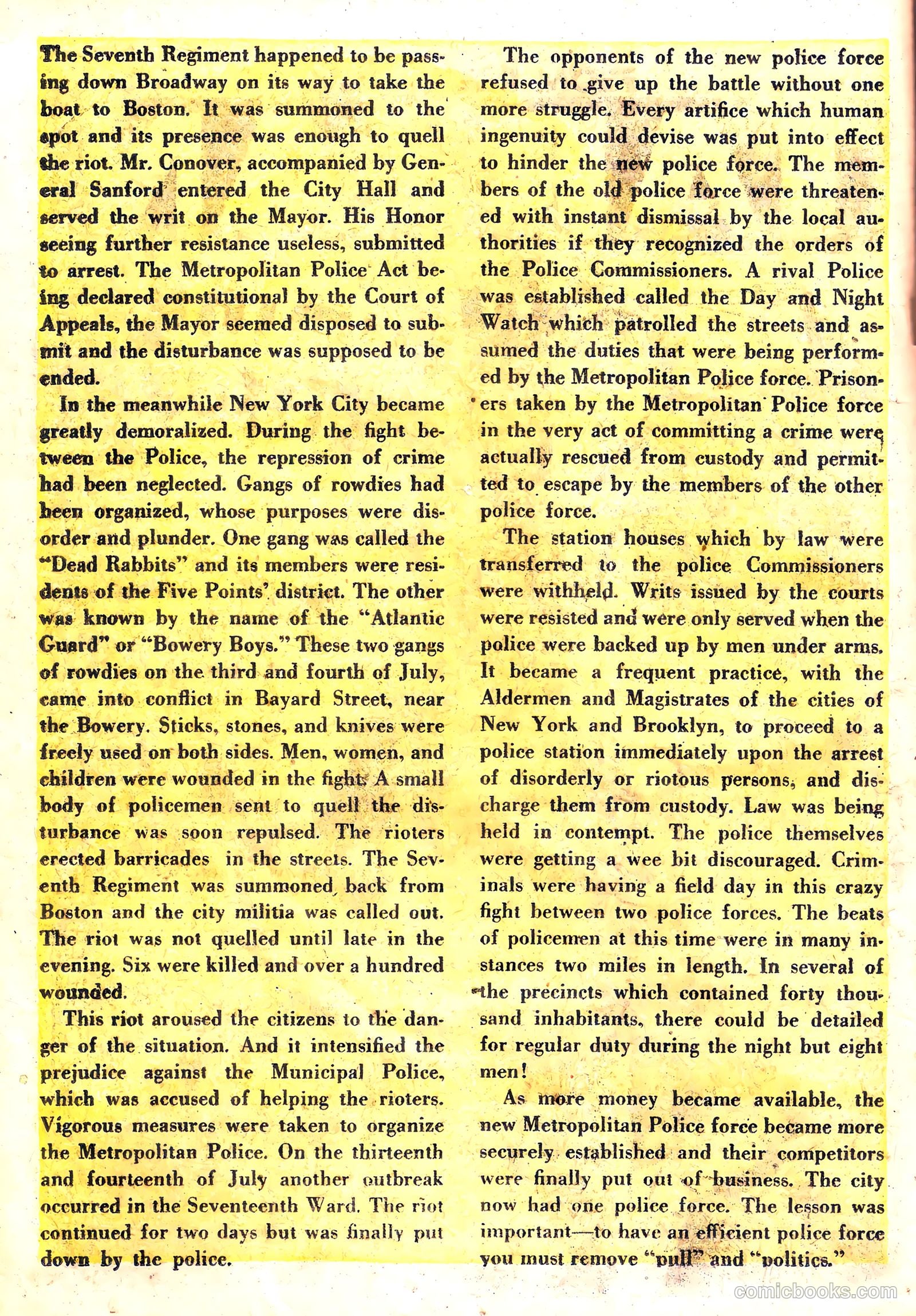 Famous Crimes #7 (1949) — page 22 of 36