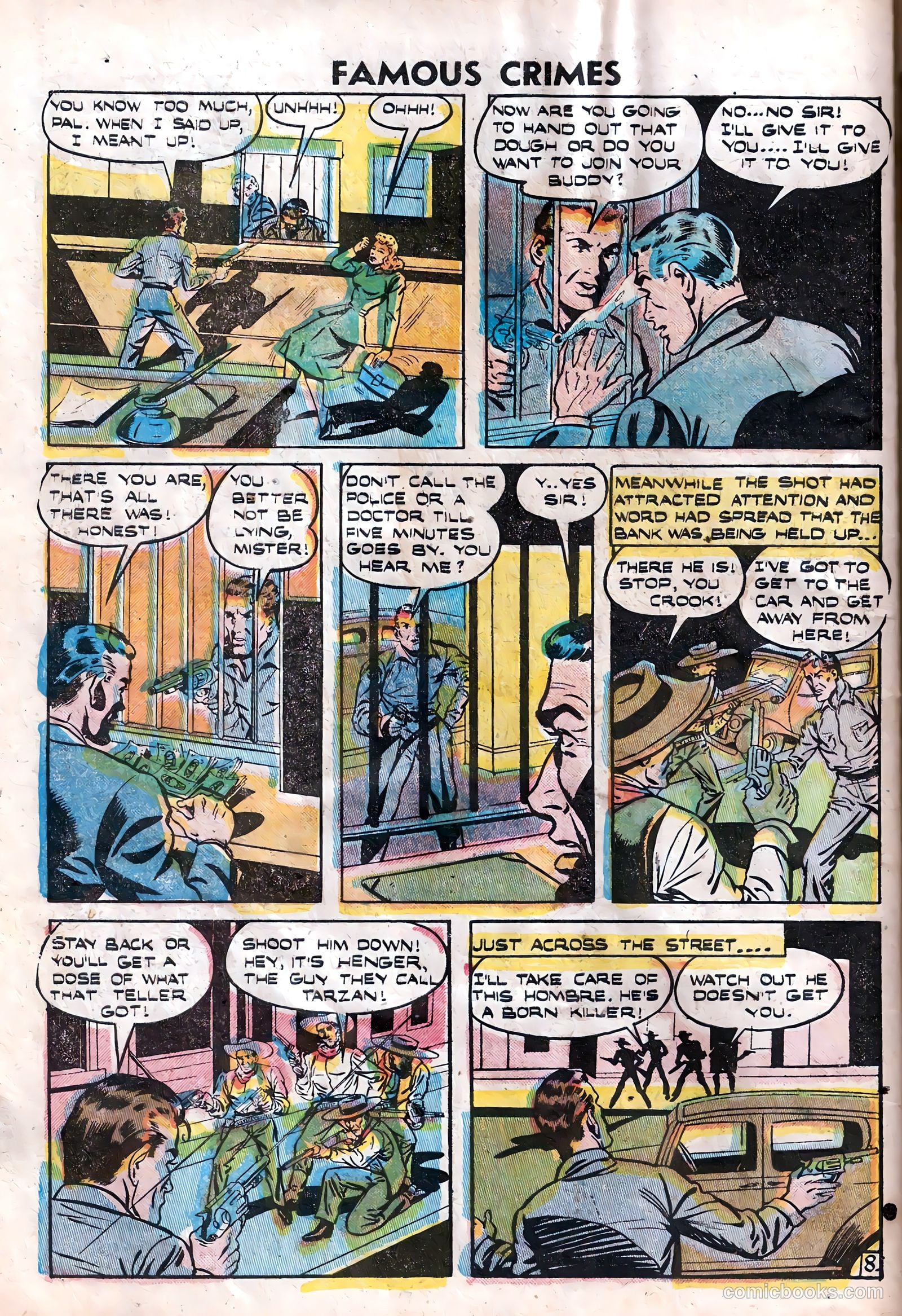 Famous Crimes #7 (1949) — page 30 of 36