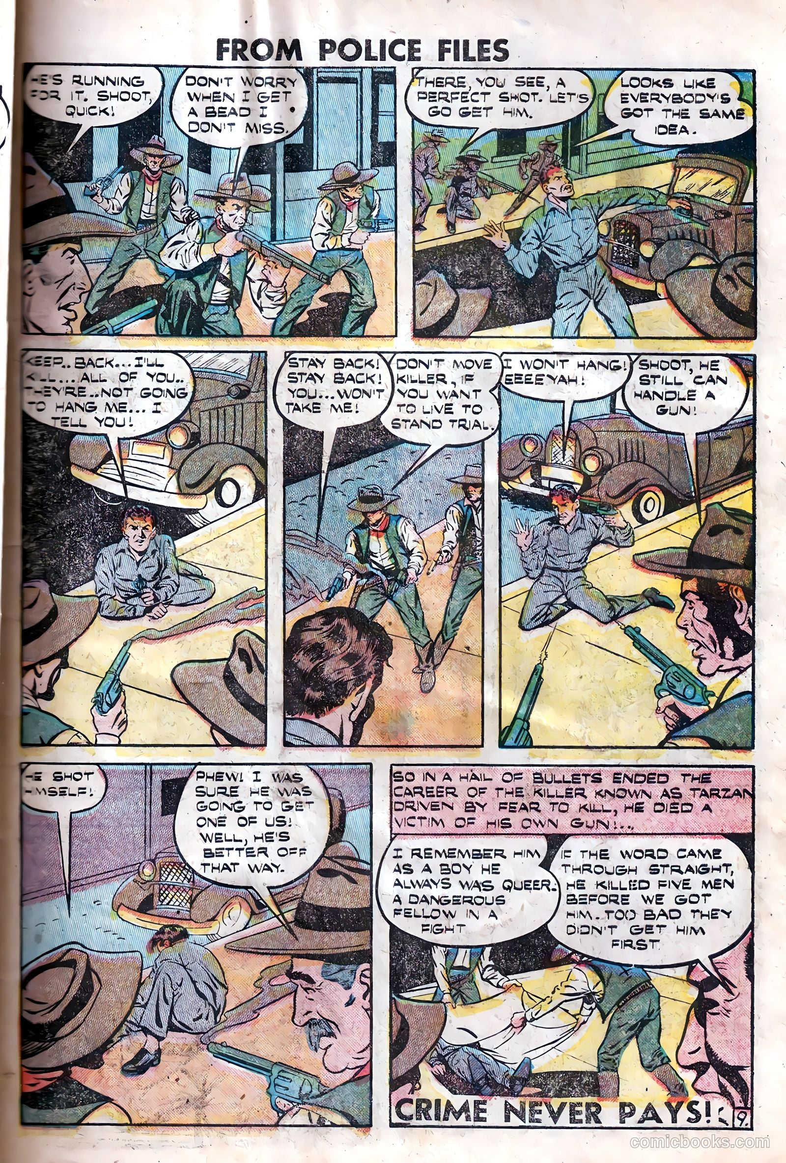 Famous Crimes #7 (1949) — page 31 of 36
