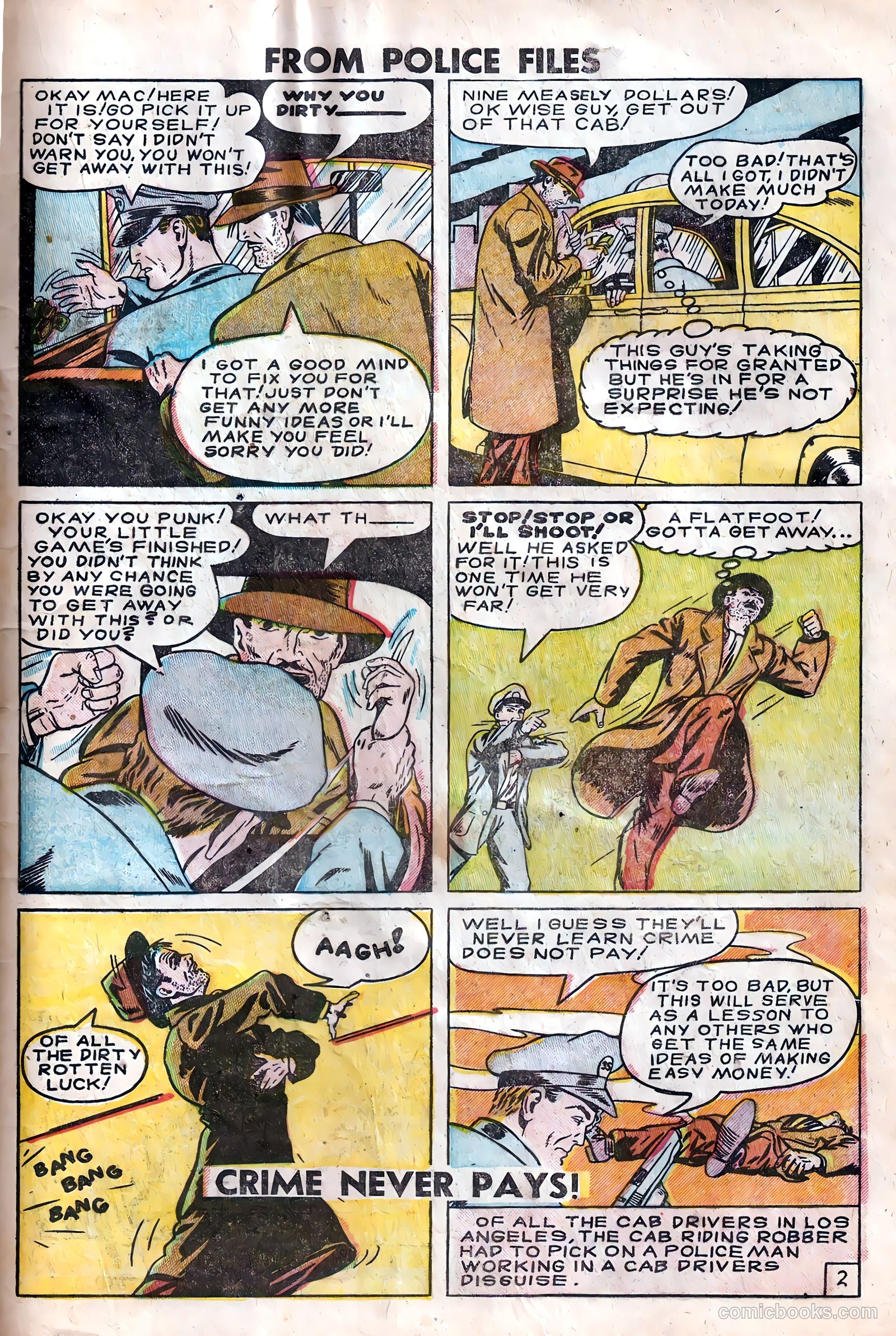 Famous Crimes #7 (1949) — page 33 of 36