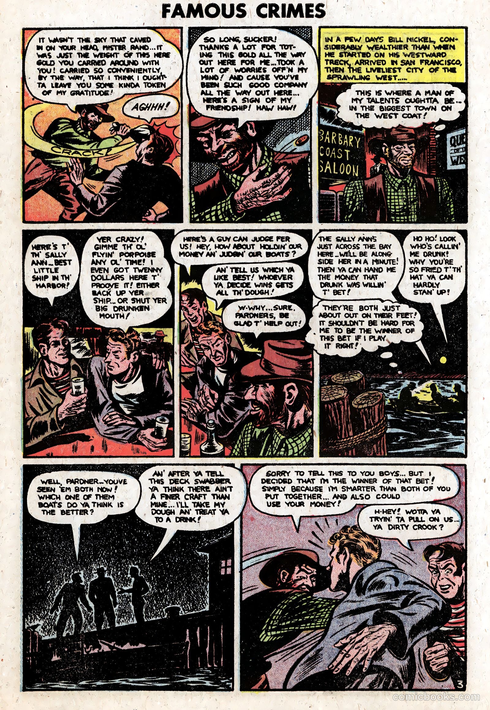Famous Crimes #8 (1949) — page 2 of 36