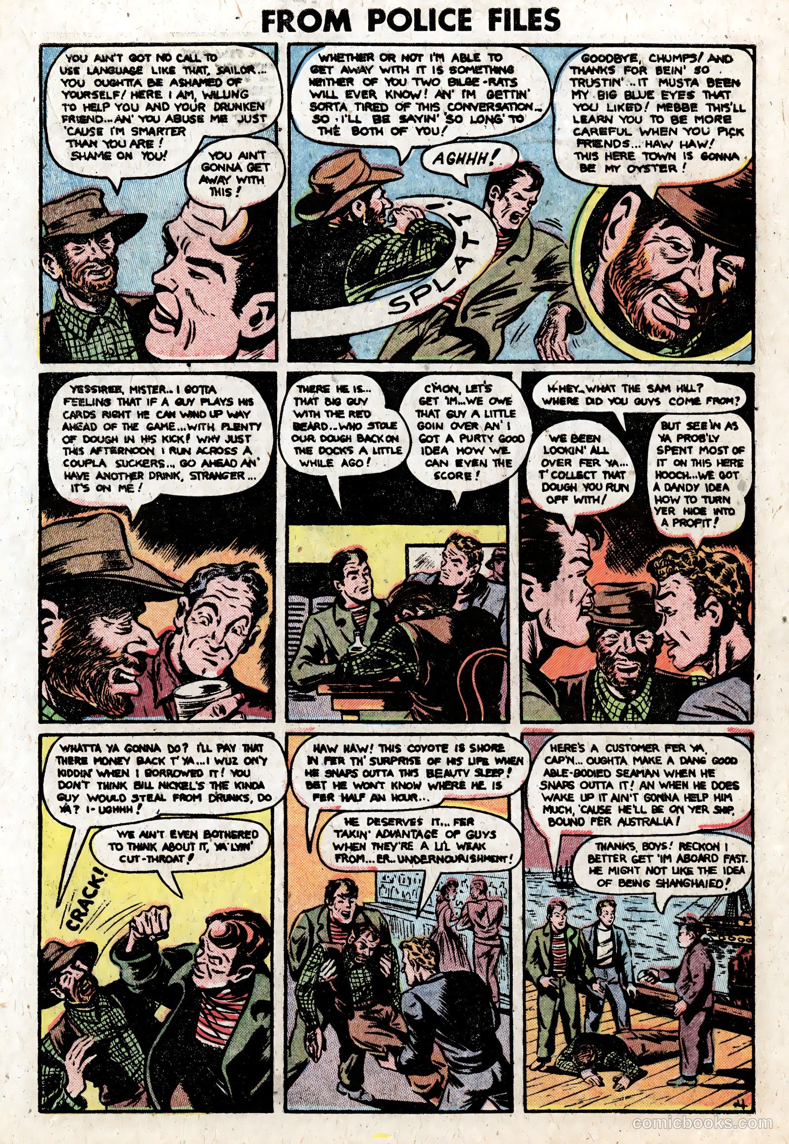 Famous Crimes #8 (1949) — page 3 of 36