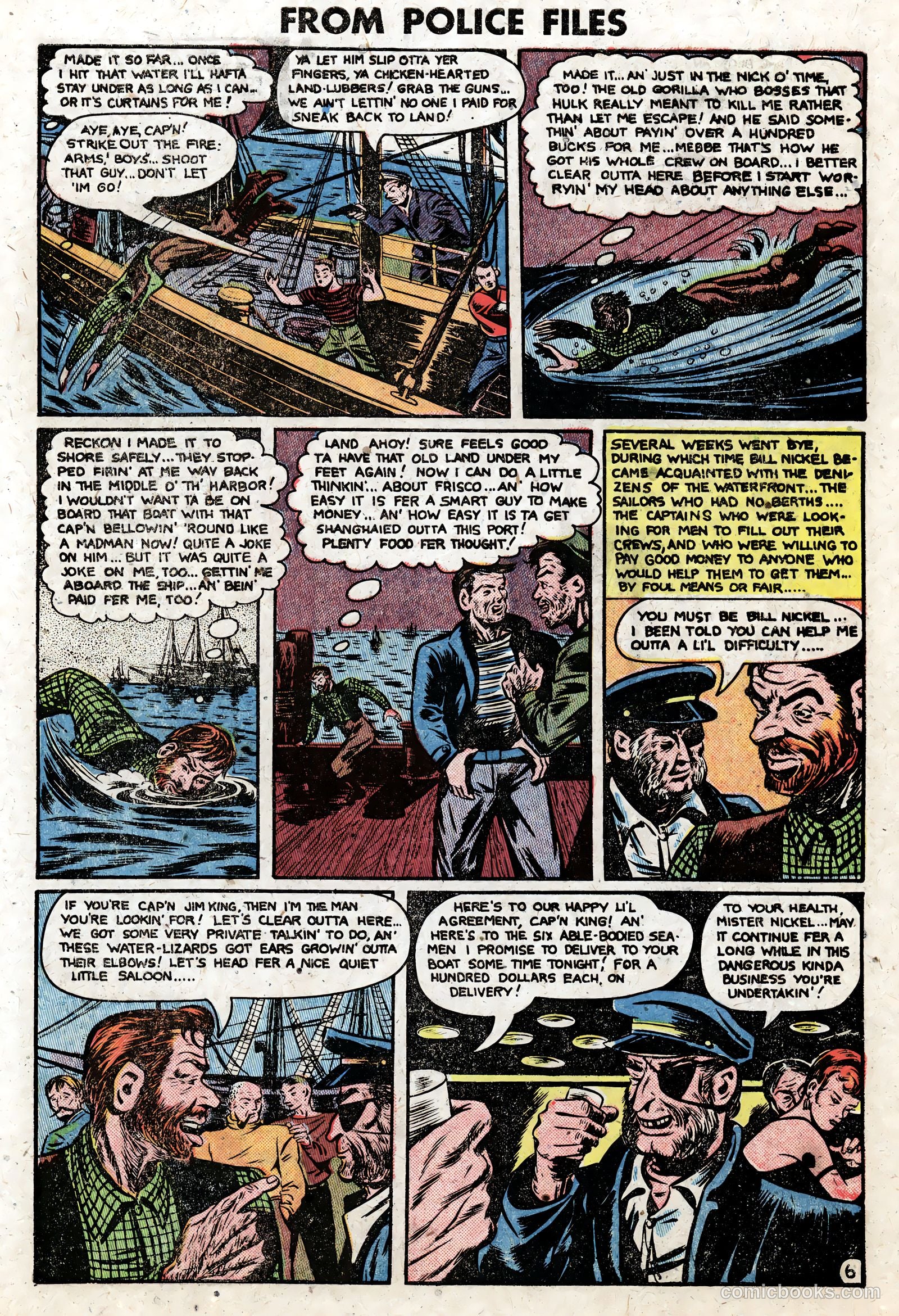 Famous Crimes #8 (1949) — page 5 of 36
