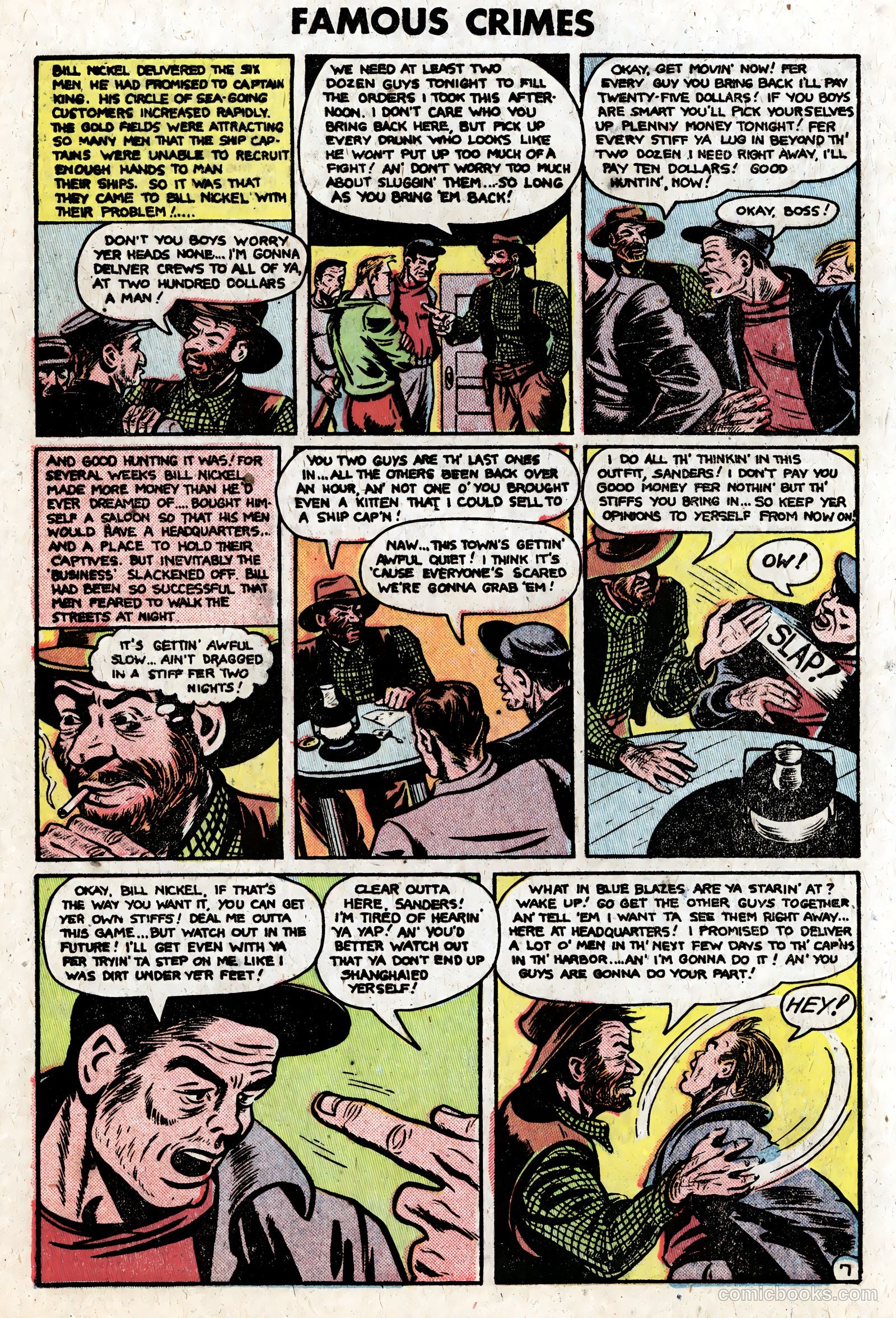 Famous Crimes #8 (1949) — page 6 of 36