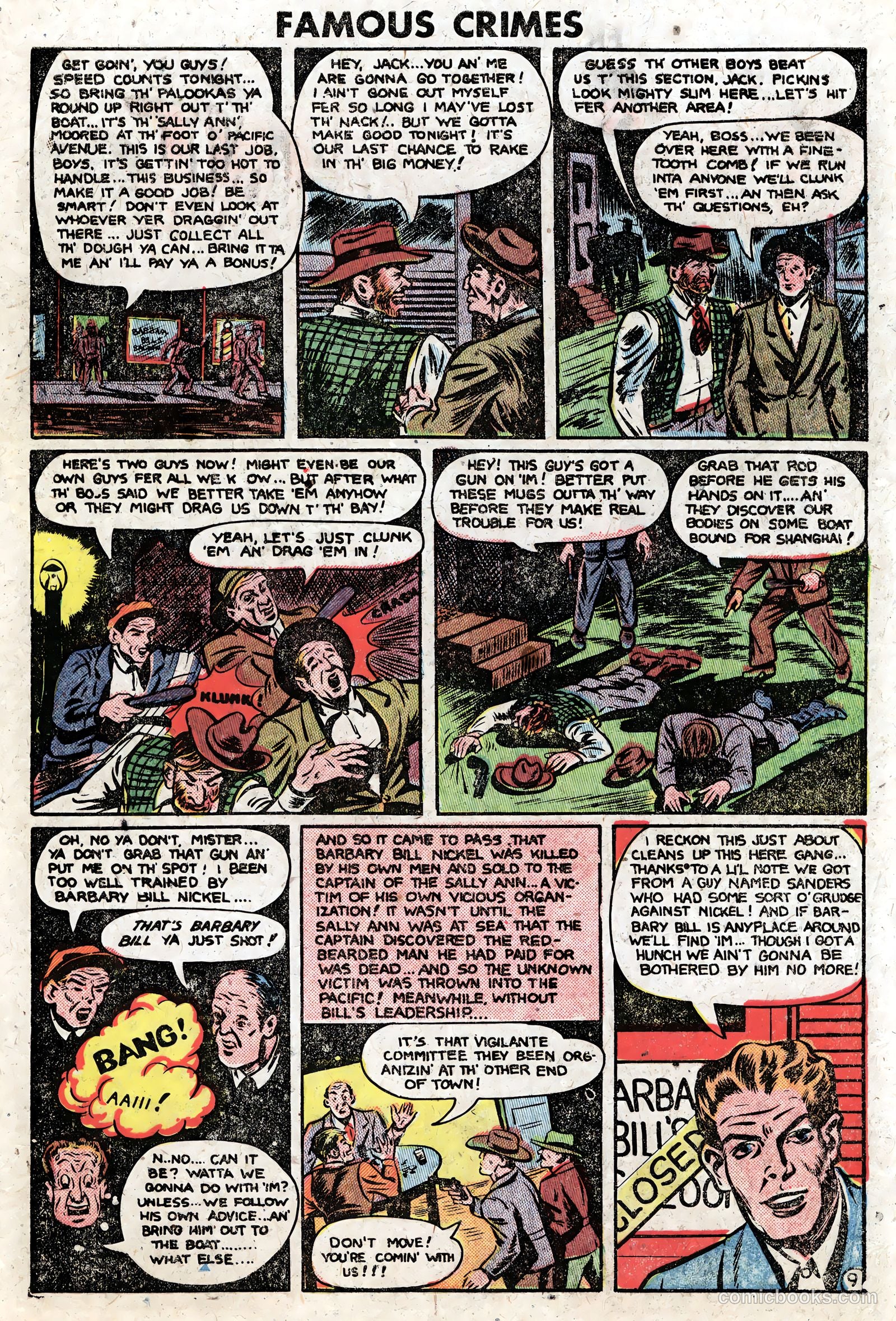 Famous Crimes #8 (1949) — page 8 of 36