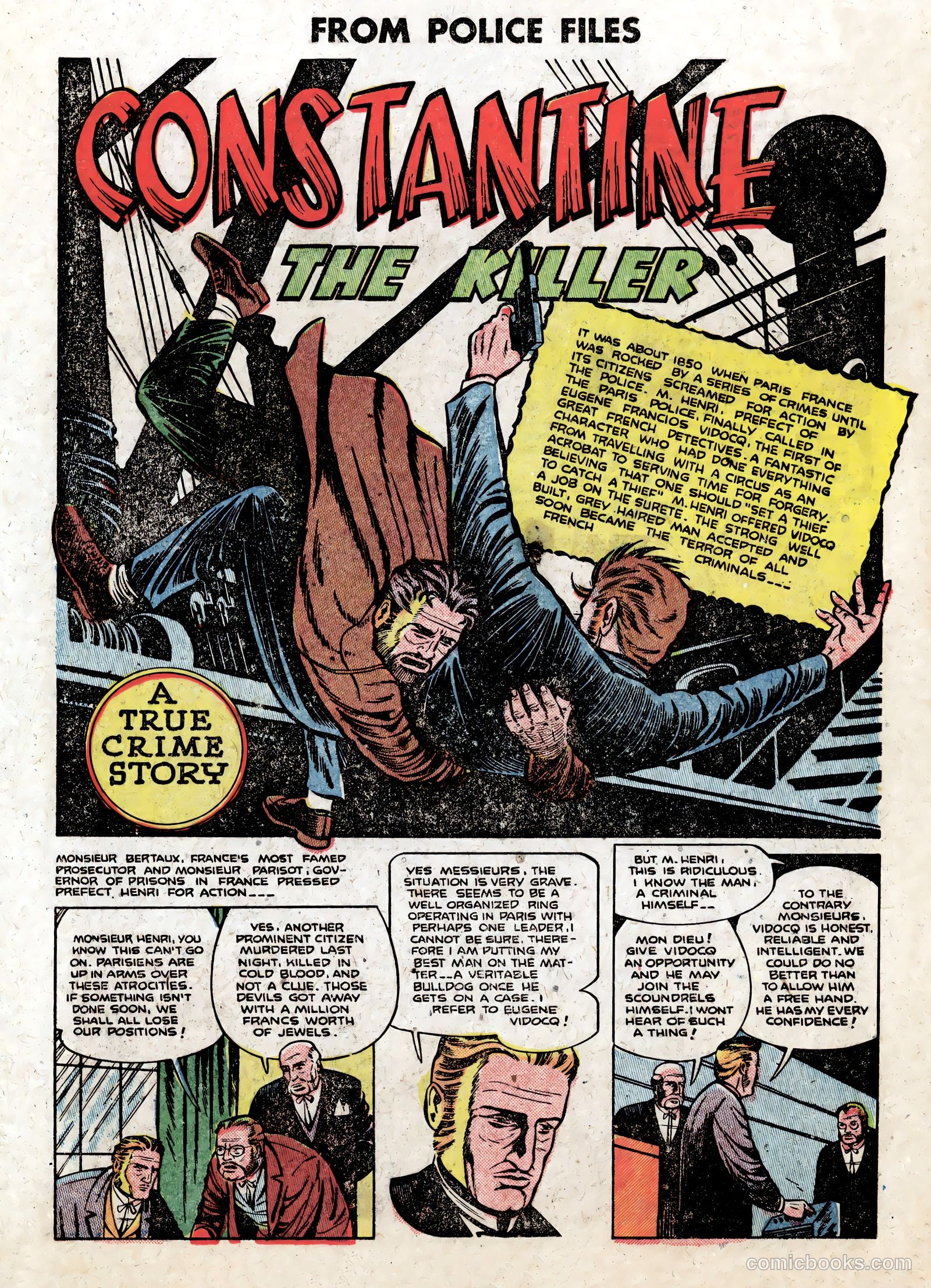Famous Crimes #8 (1949) — page 9 of 36