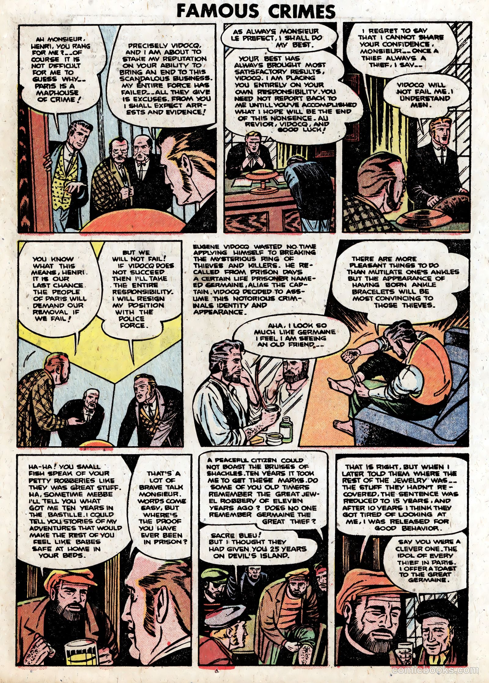Famous Crimes #8 (1949) — page 10 of 36