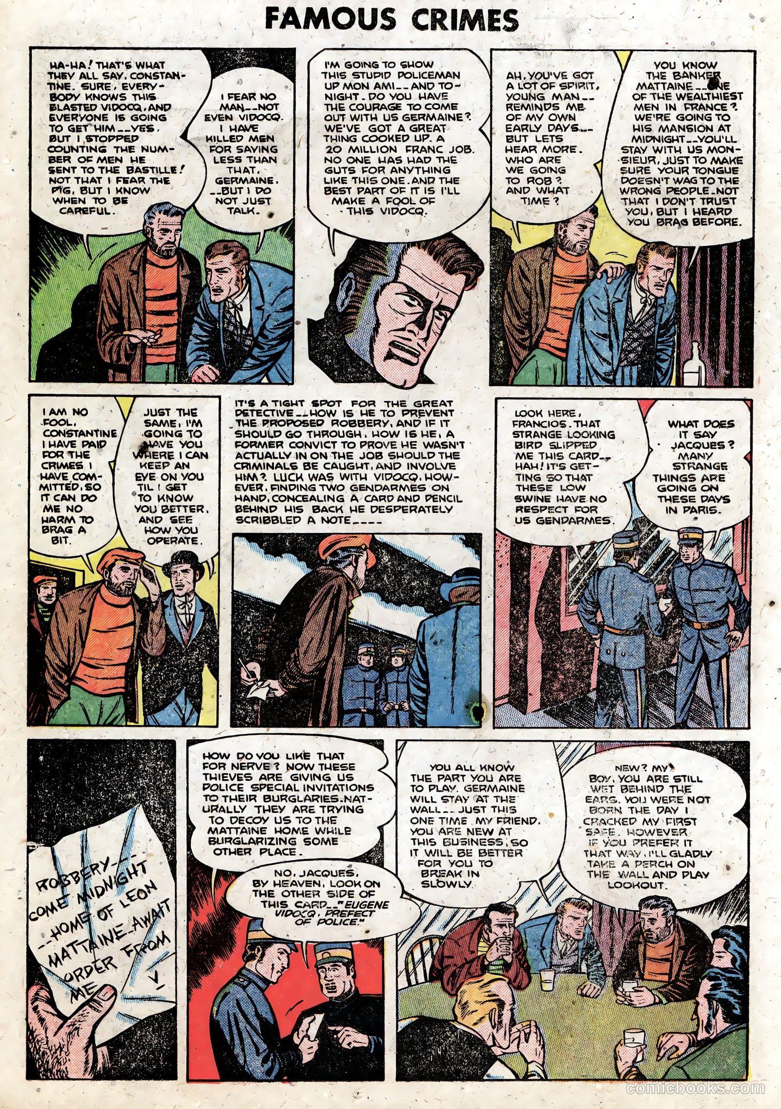 Famous Crimes #8 (1949) — page 12 of 36