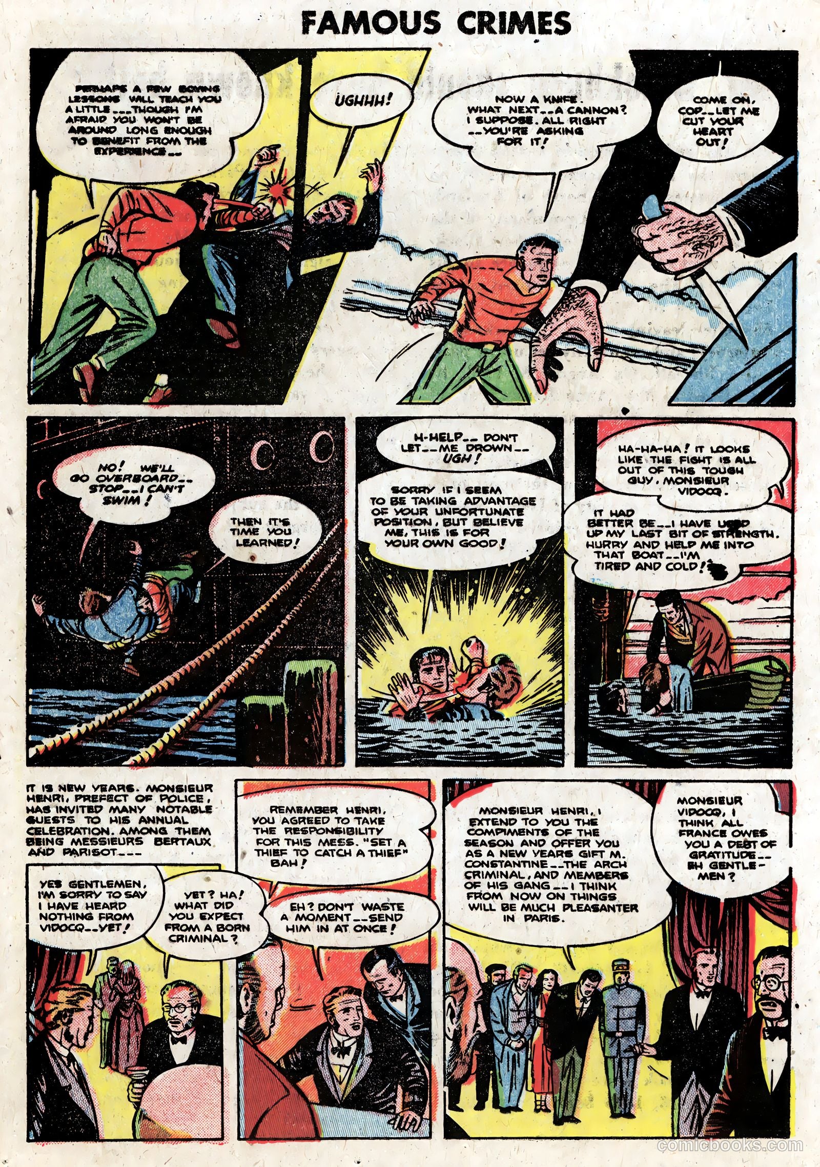 Famous Crimes #8 (1949) — page 18 of 36