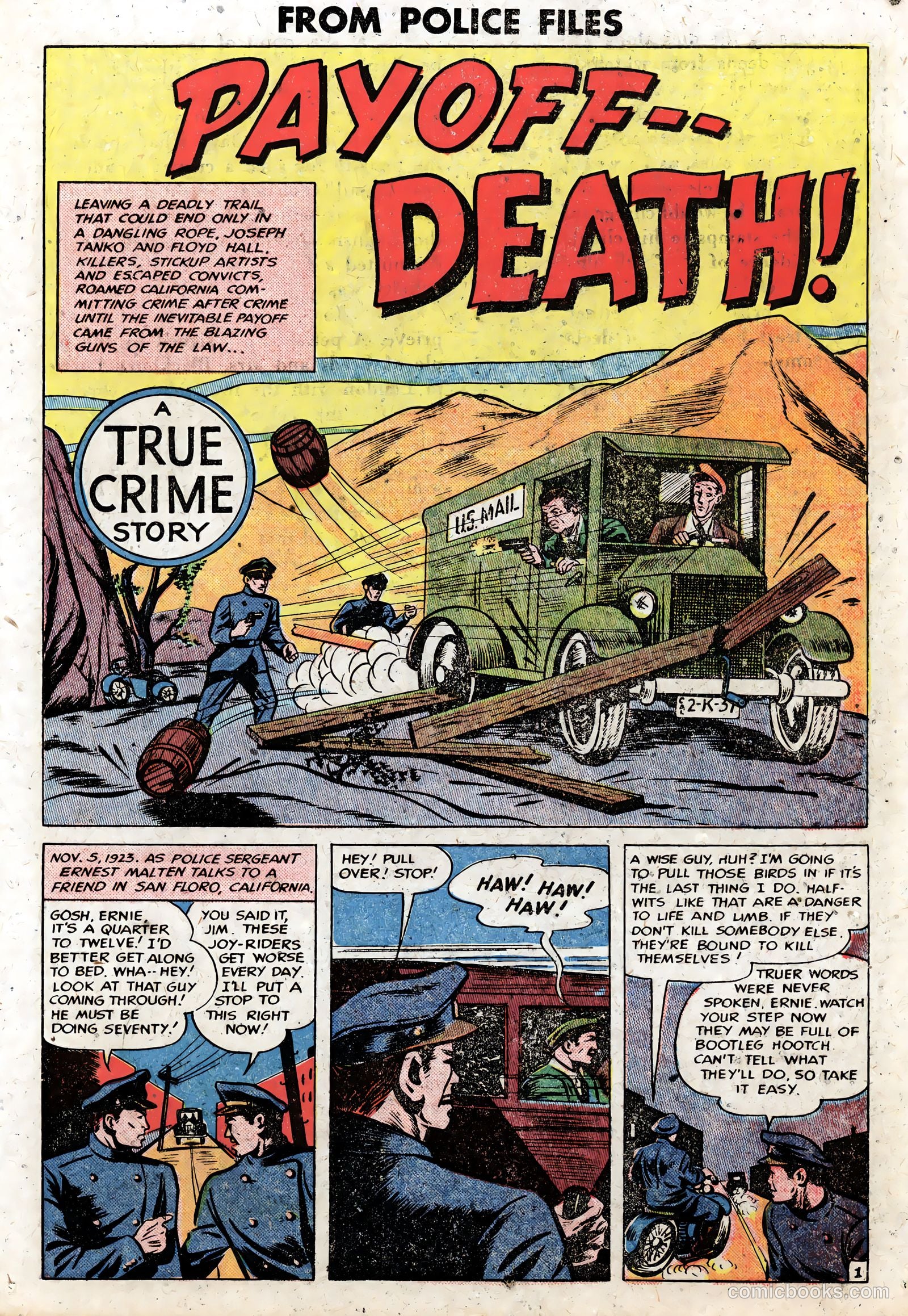 Famous Crimes #8 (1949) — page 21 of 36