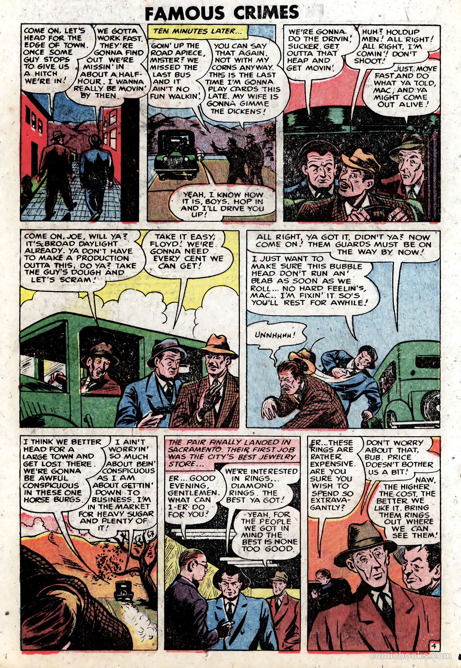 Famous Crimes #8 (1949) — page 24 of 36