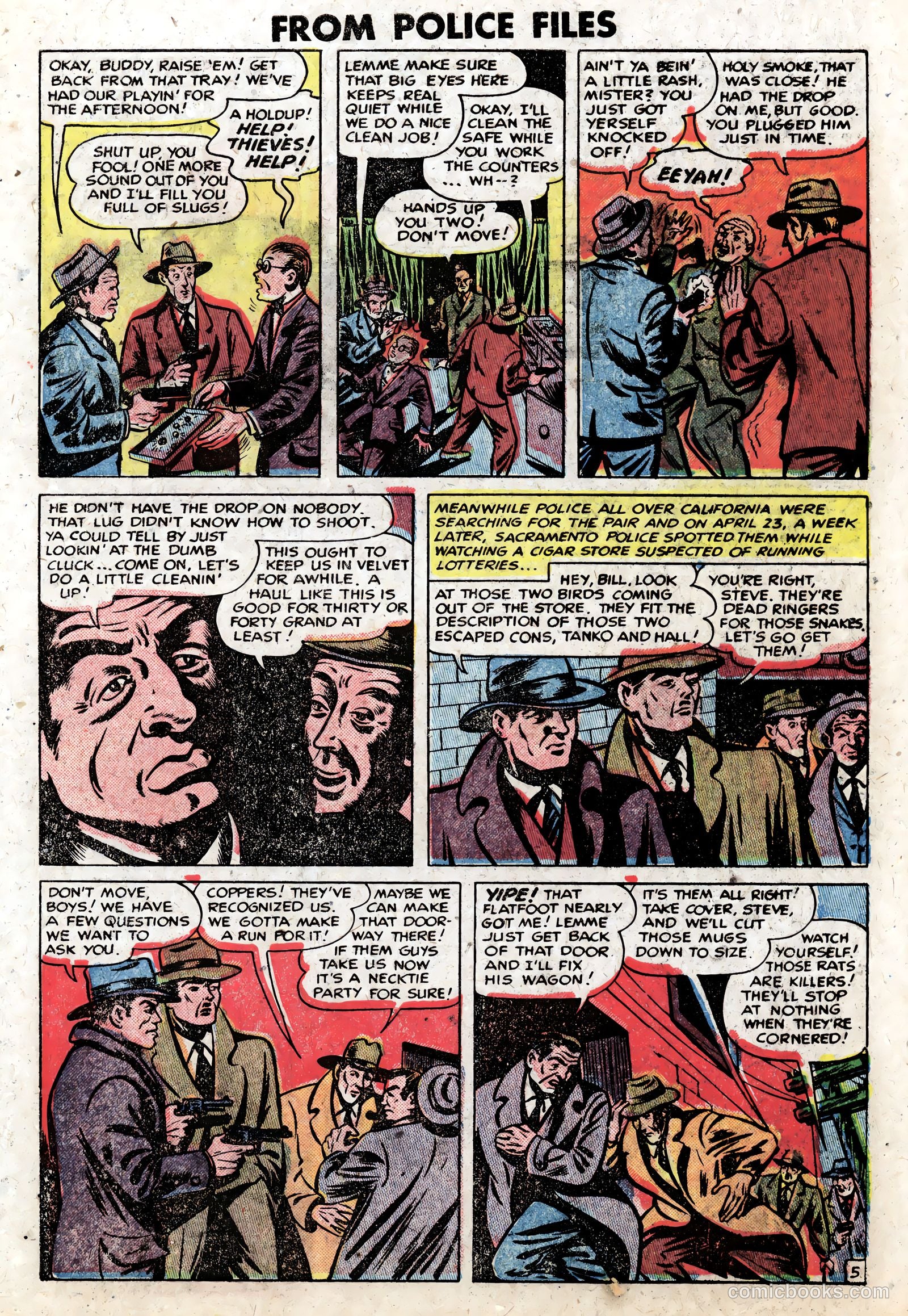 Famous Crimes #8 (1949) — page 25 of 36