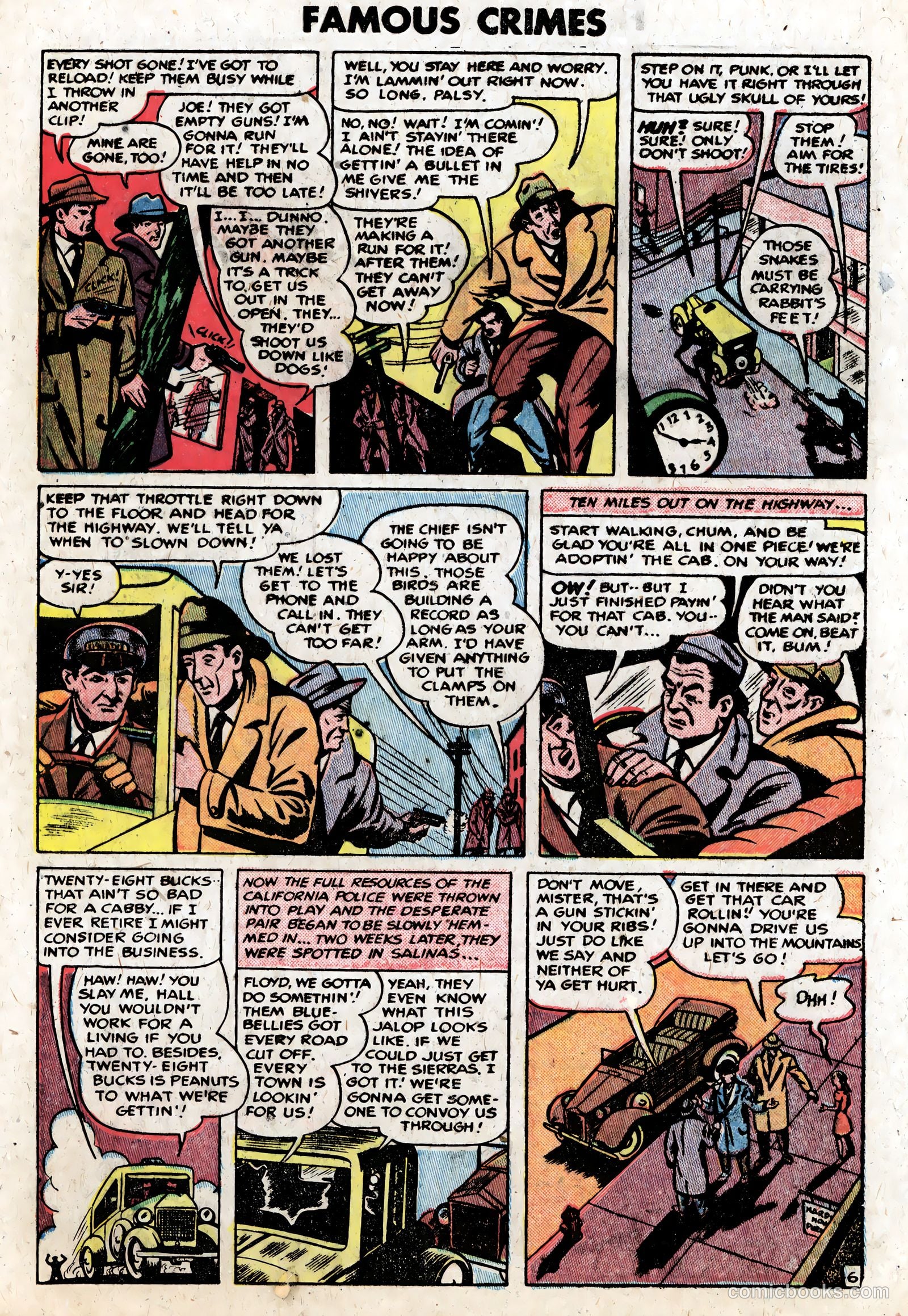 Famous Crimes #8 (1949) — page 26 of 36