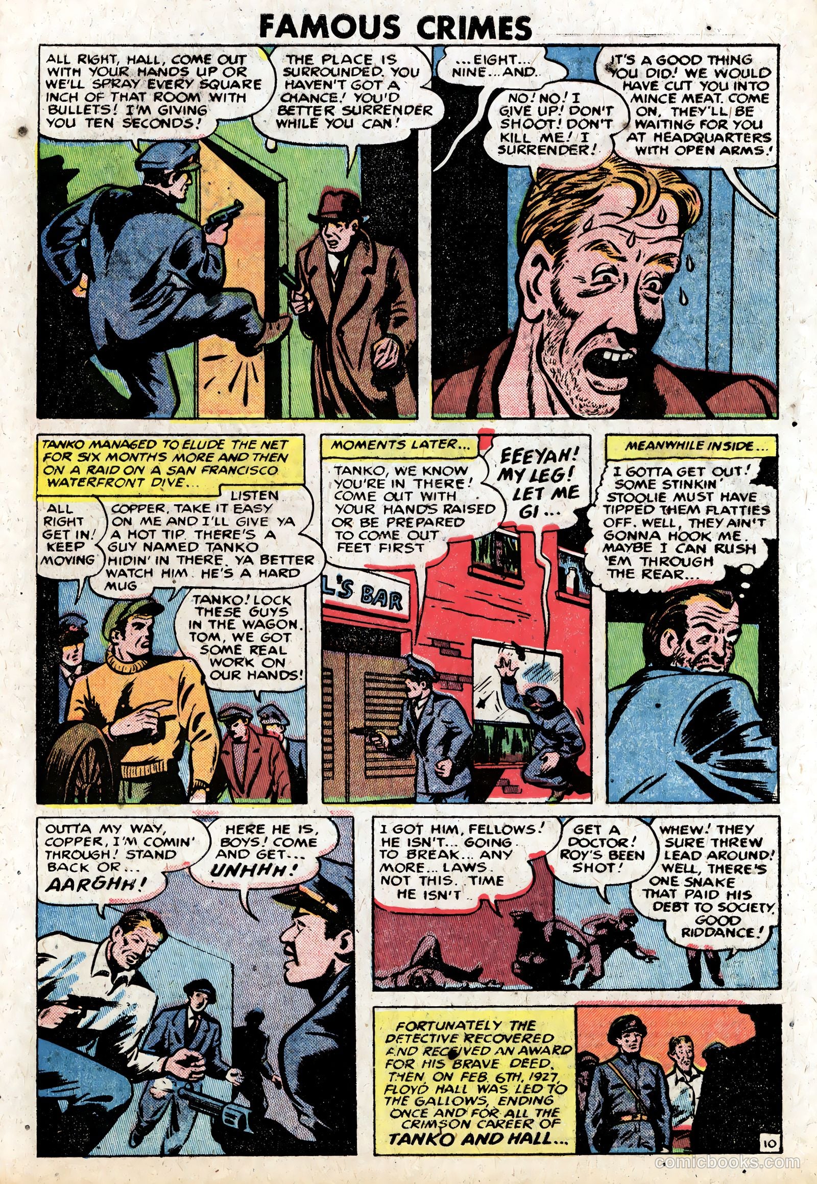 Famous Crimes #8 (1949) — page 30 of 36