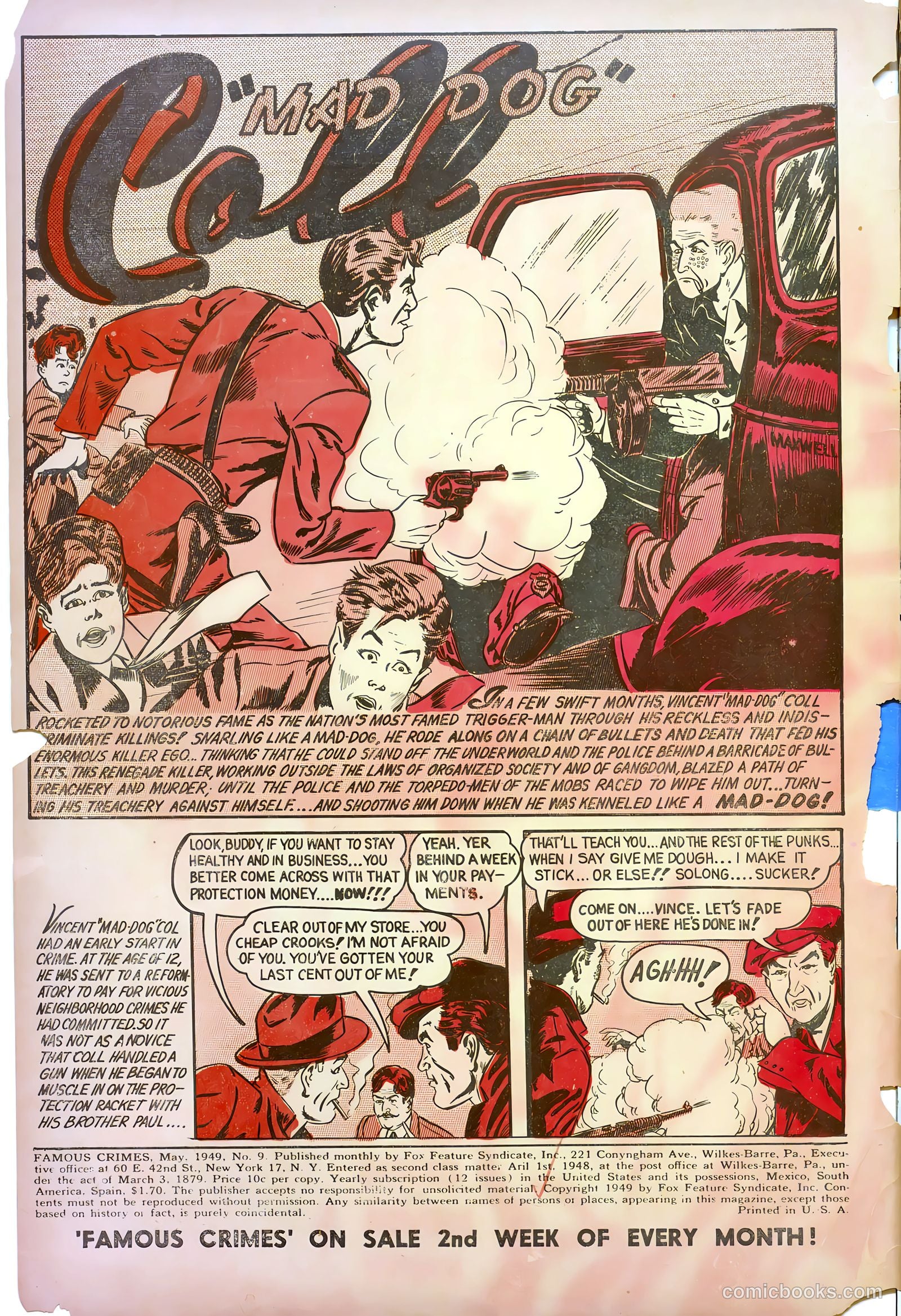 Famous Crimes #9 (1949) — page 2 of 37