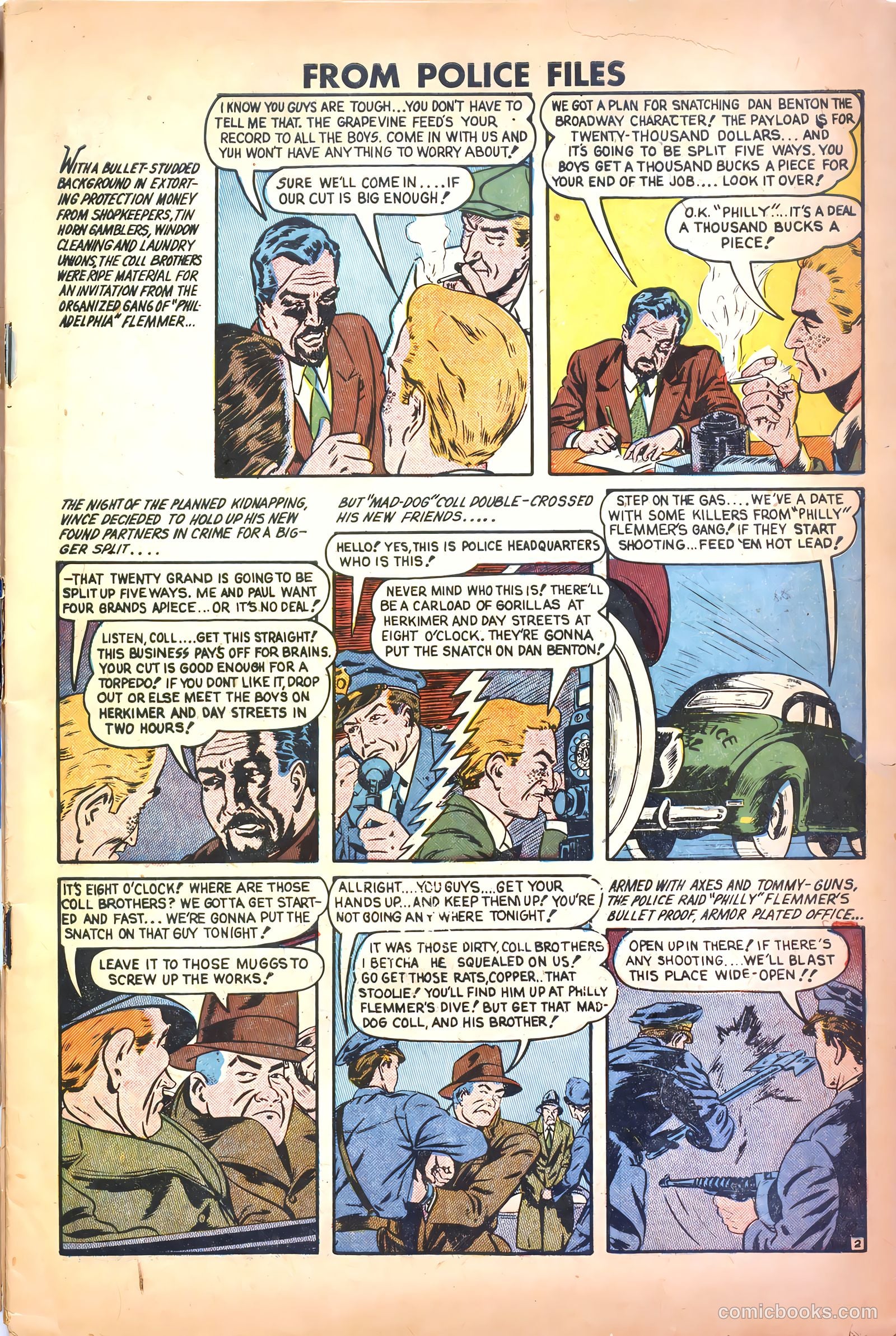 Famous Crimes #9 (1949) — page 3 of 37