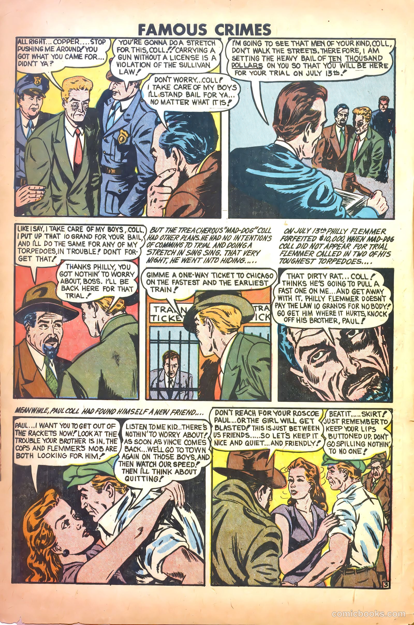 Famous Crimes #9 (1949) — page 4 of 37