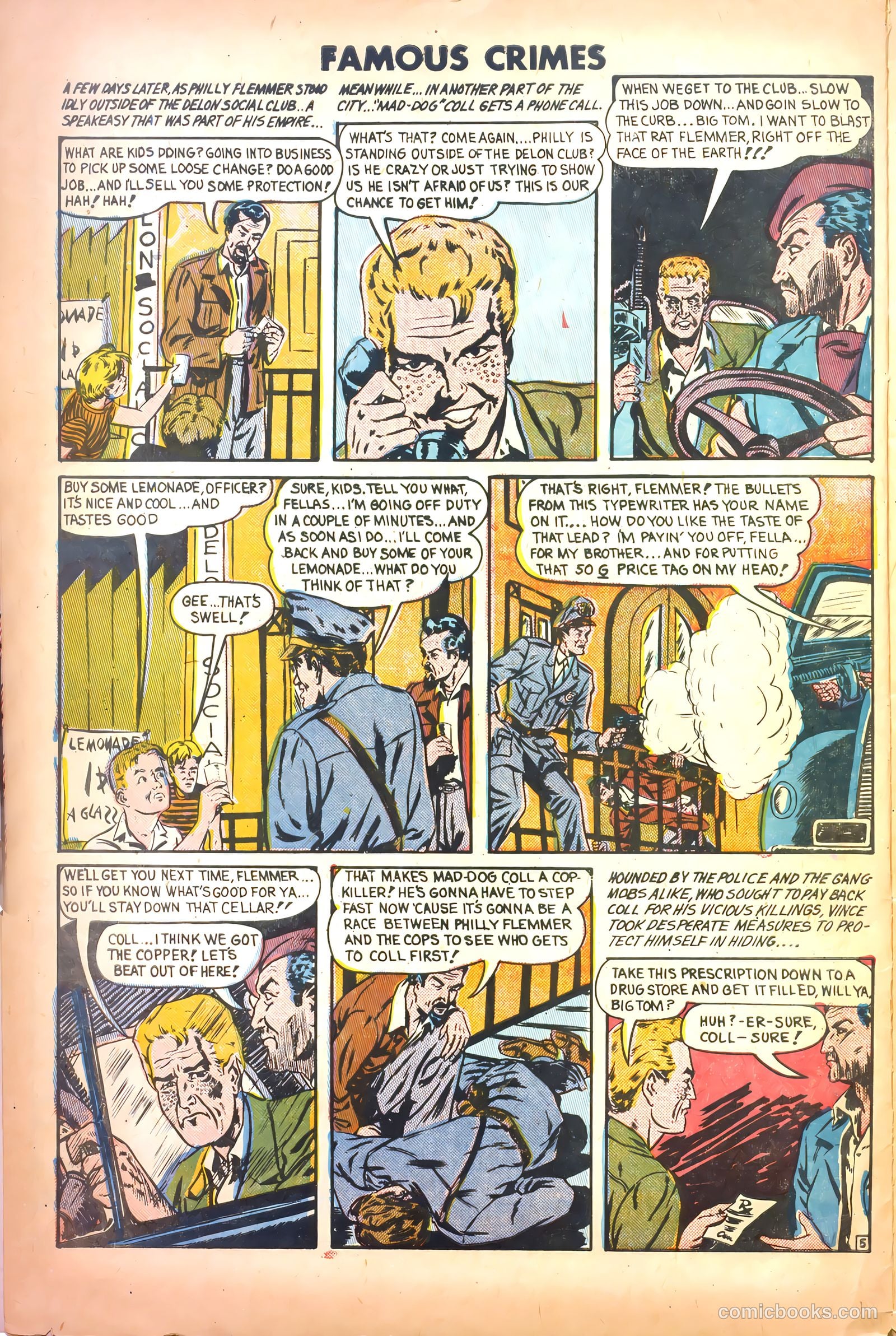 Famous Crimes #9 (1949) — page 6 of 37