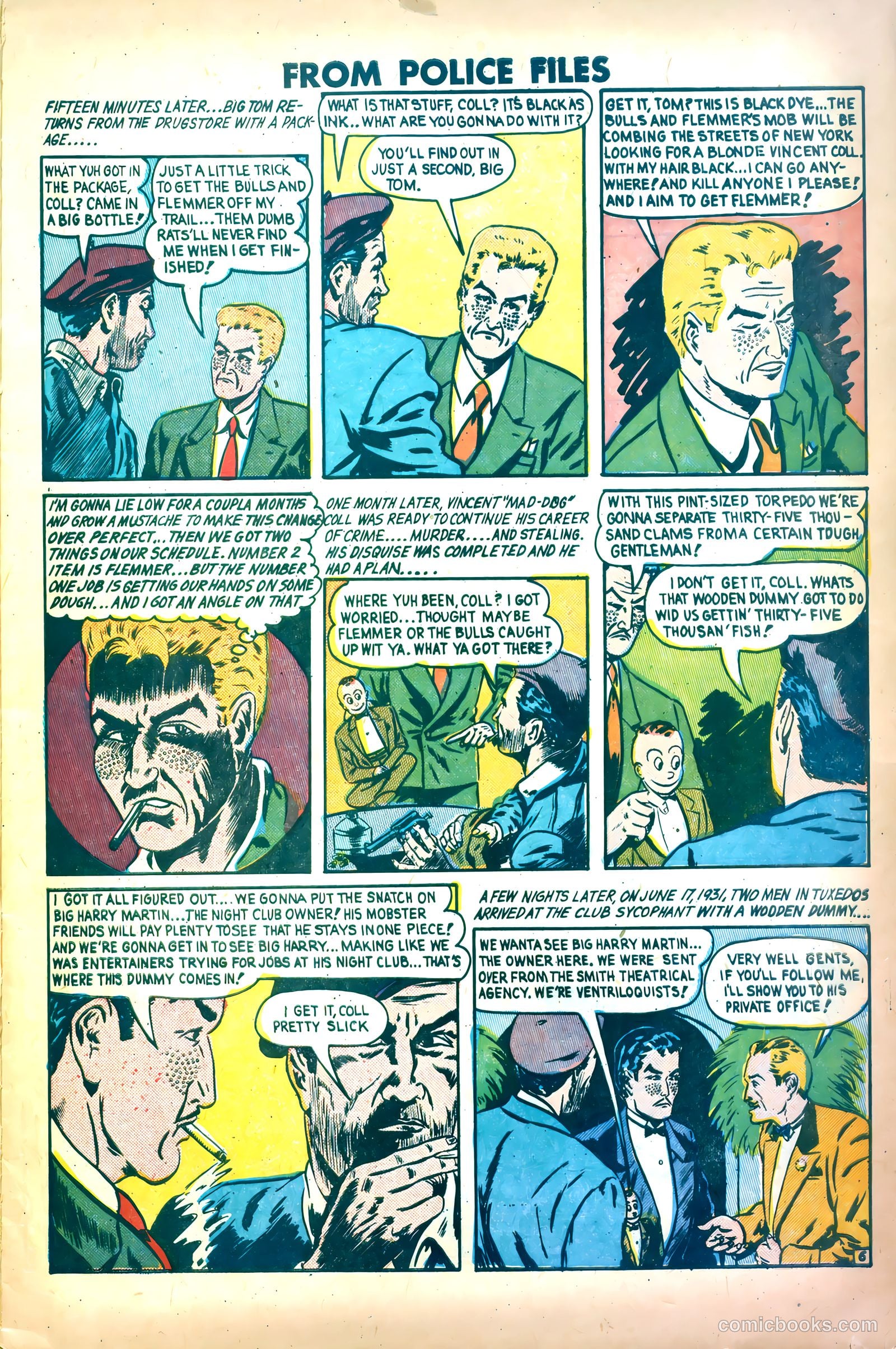 Famous Crimes #9 (1949) — page 7 of 37