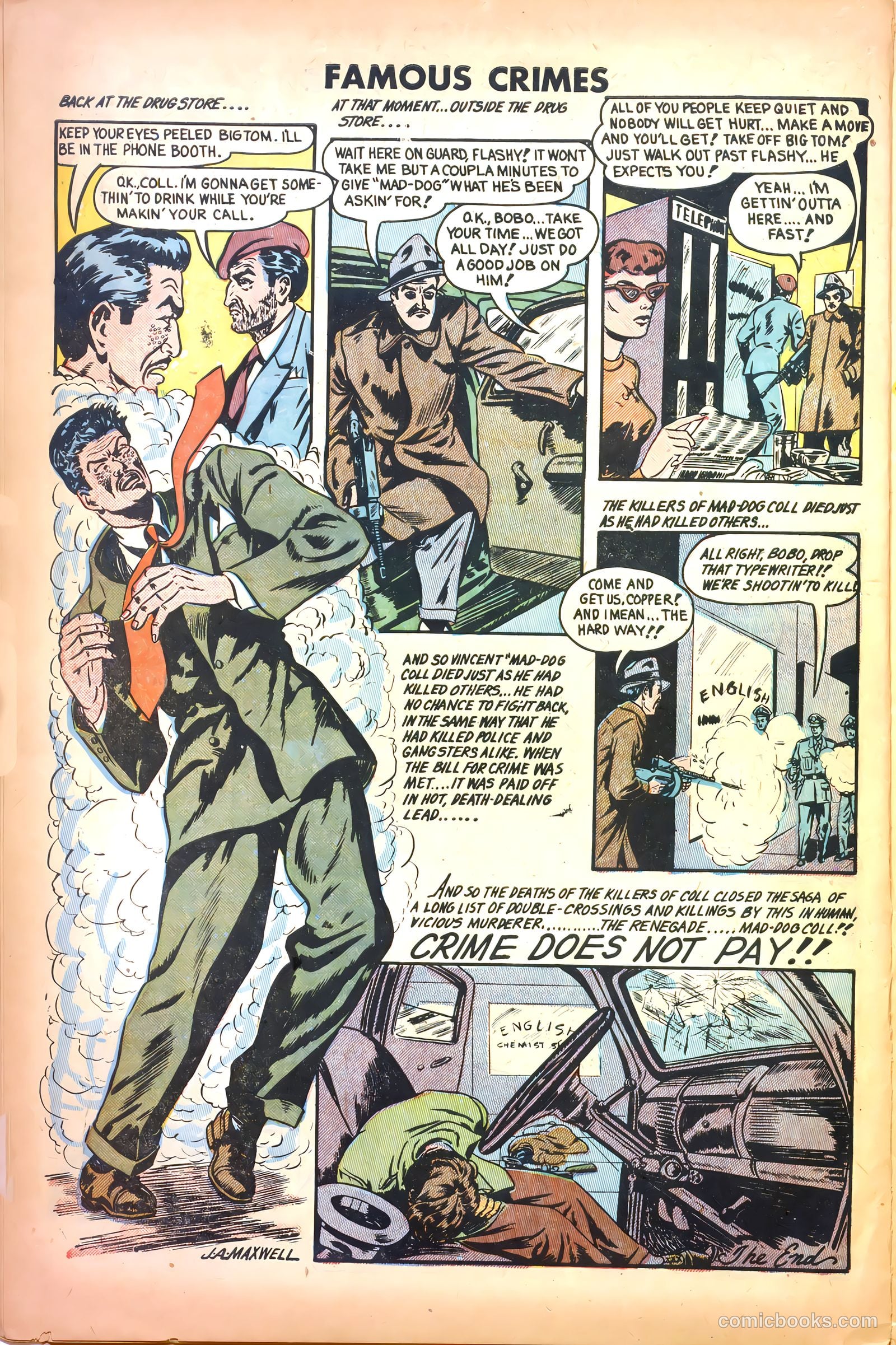 Famous Crimes #9 (1949) — page 10 of 37