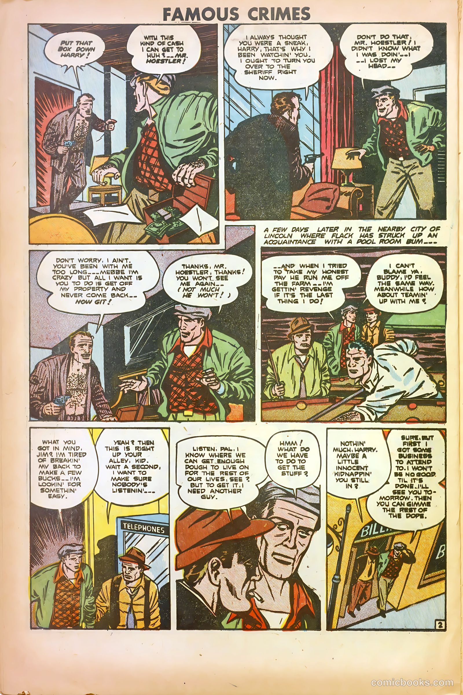 Famous Crimes #9 (1949) — page 12 of 37
