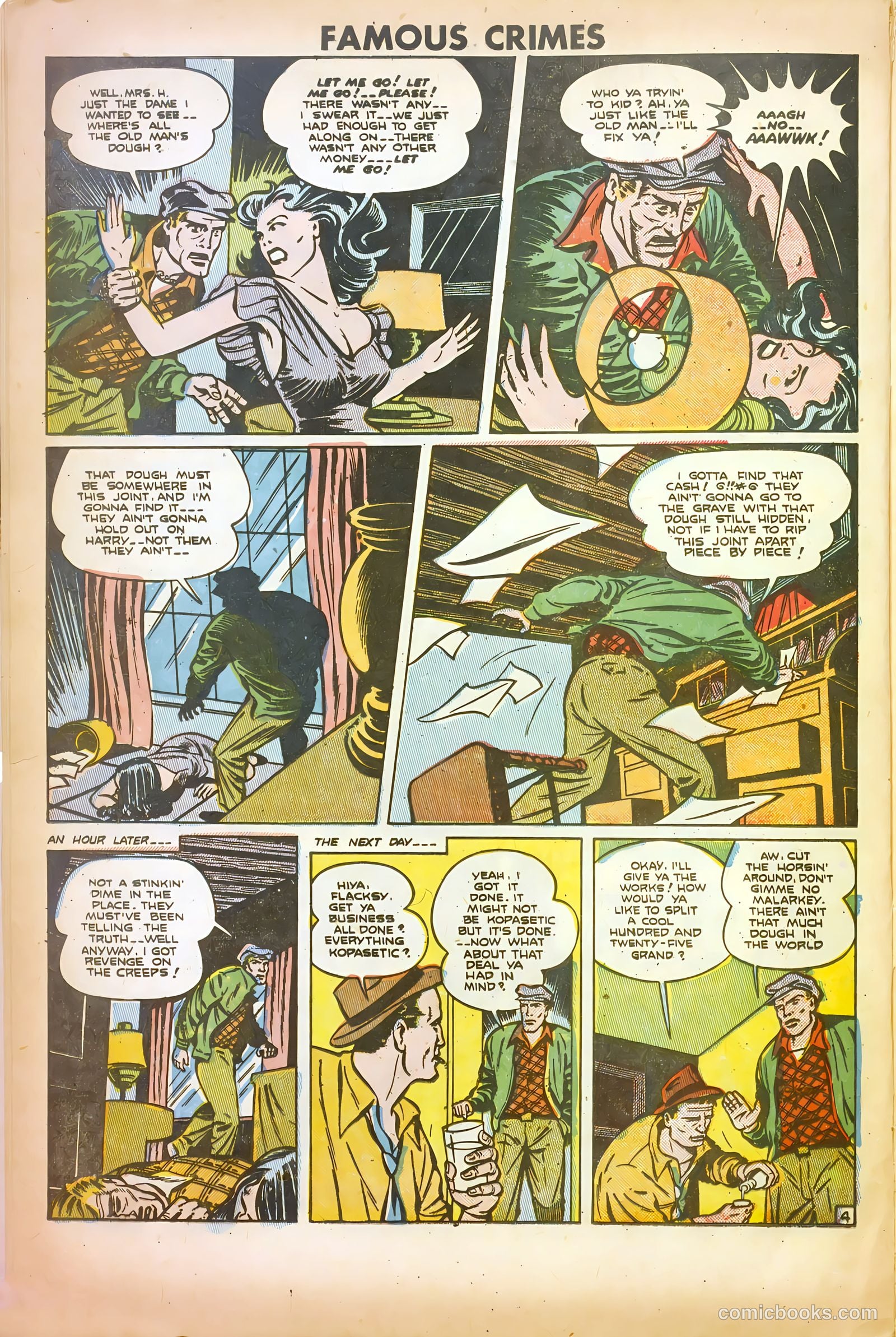Famous Crimes #9 (1949) — page 14 of 37