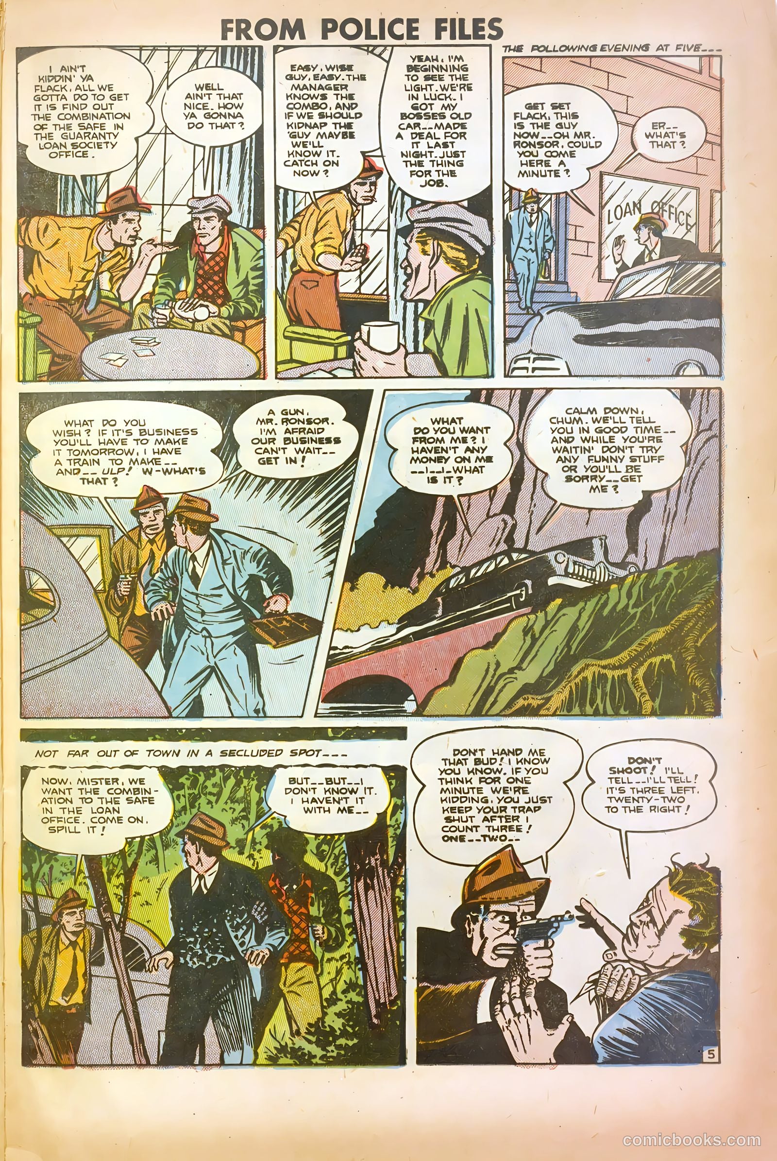Famous Crimes #9 (1949) — page 15 of 37