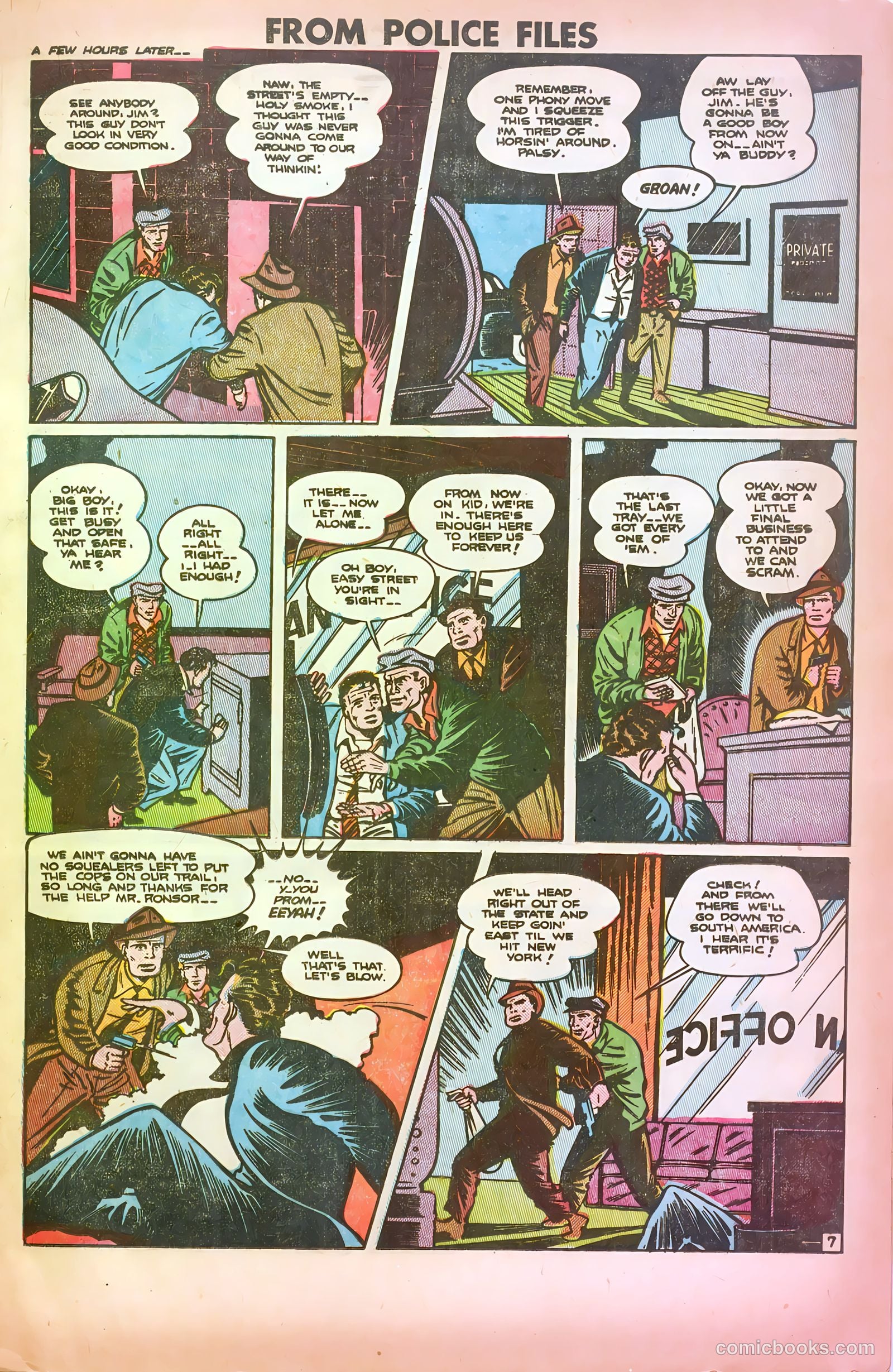 Famous Crimes #9 (1949) — page 17 of 37