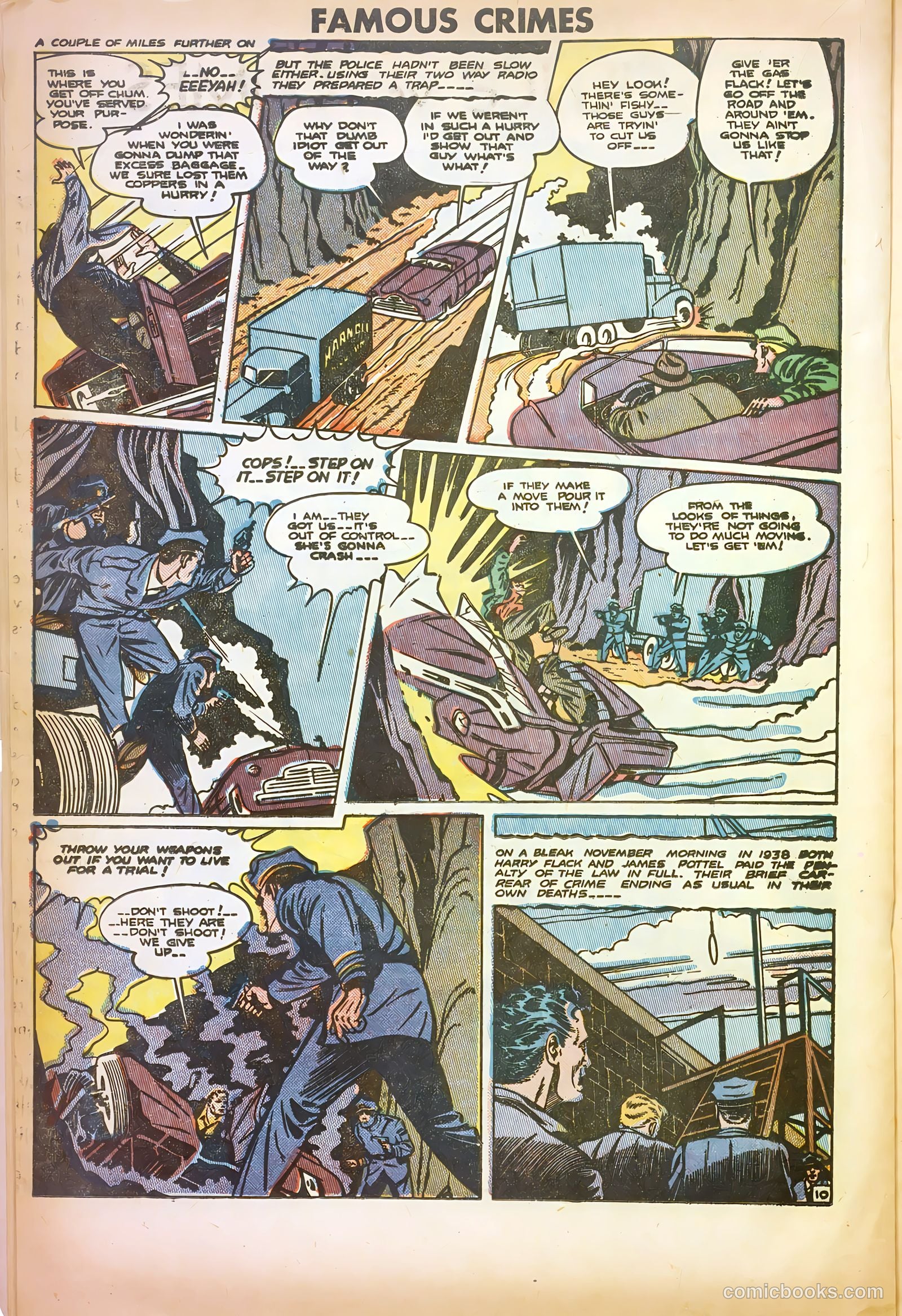Famous Crimes #9 (1949) — page 20 of 37