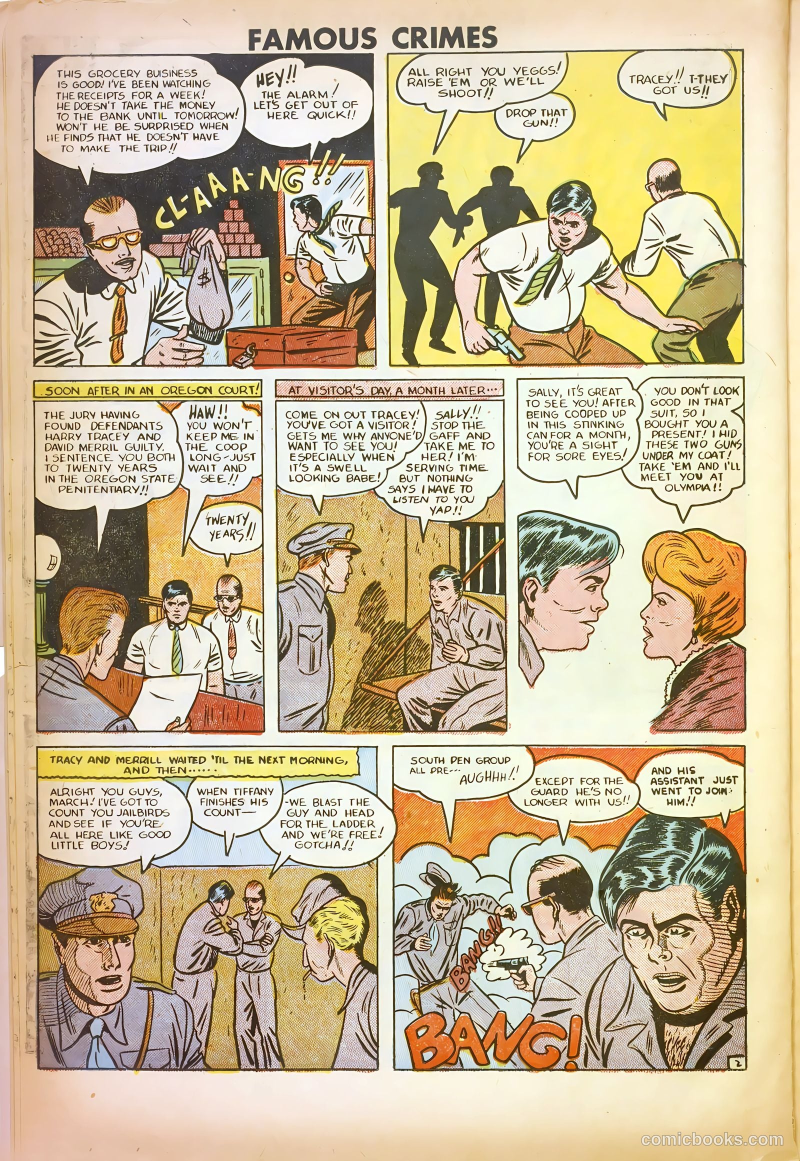 Famous Crimes #9 (1949) — page 24 of 37