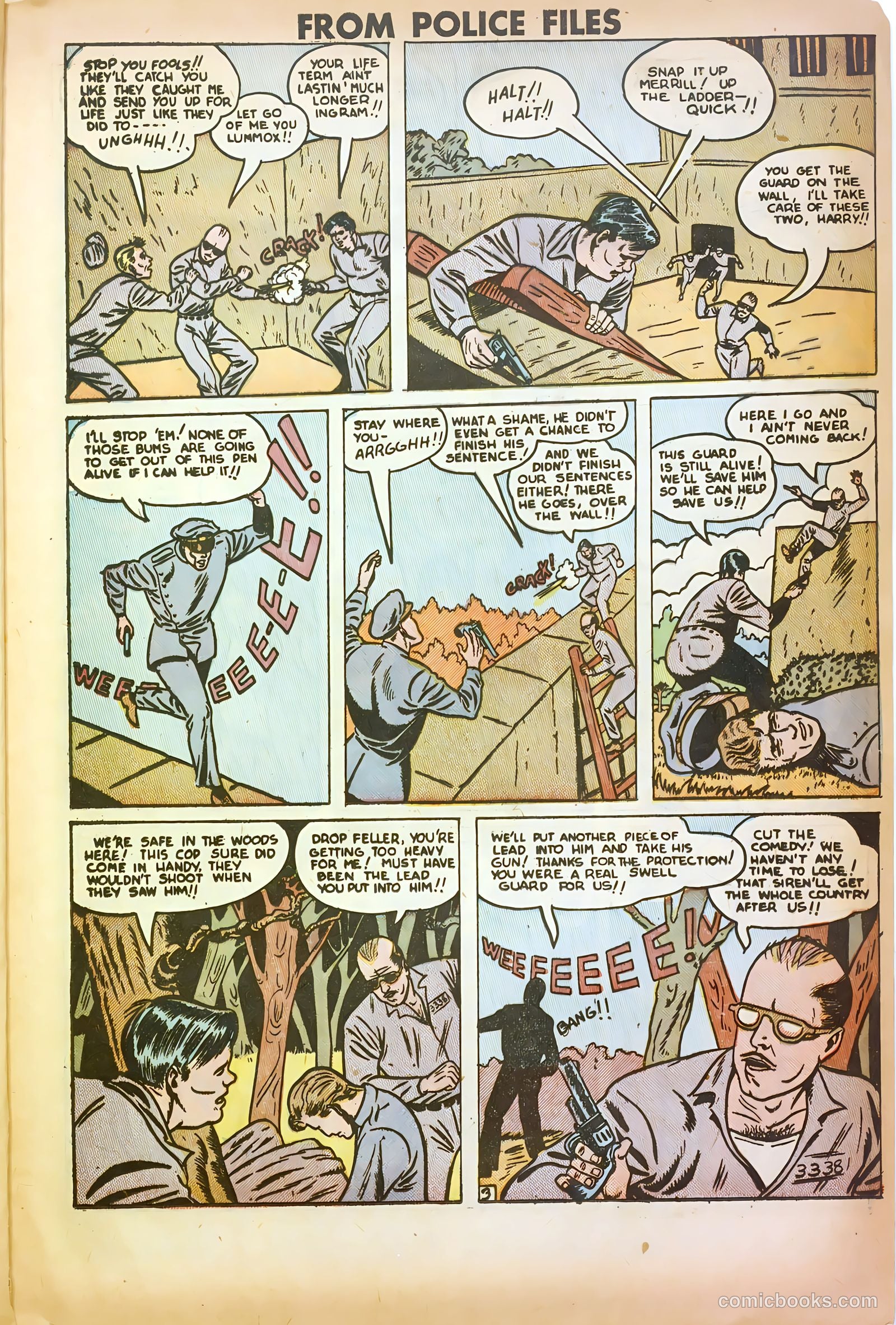 Famous Crimes #9 (1949) — page 25 of 37