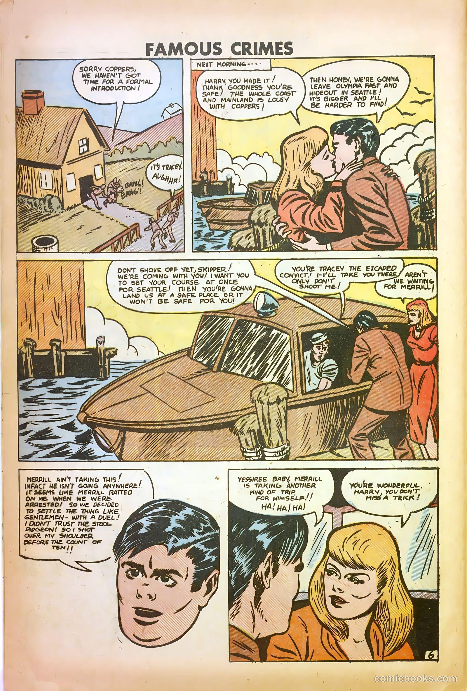 Famous Crimes #9 (1949) — page 28 of 37
