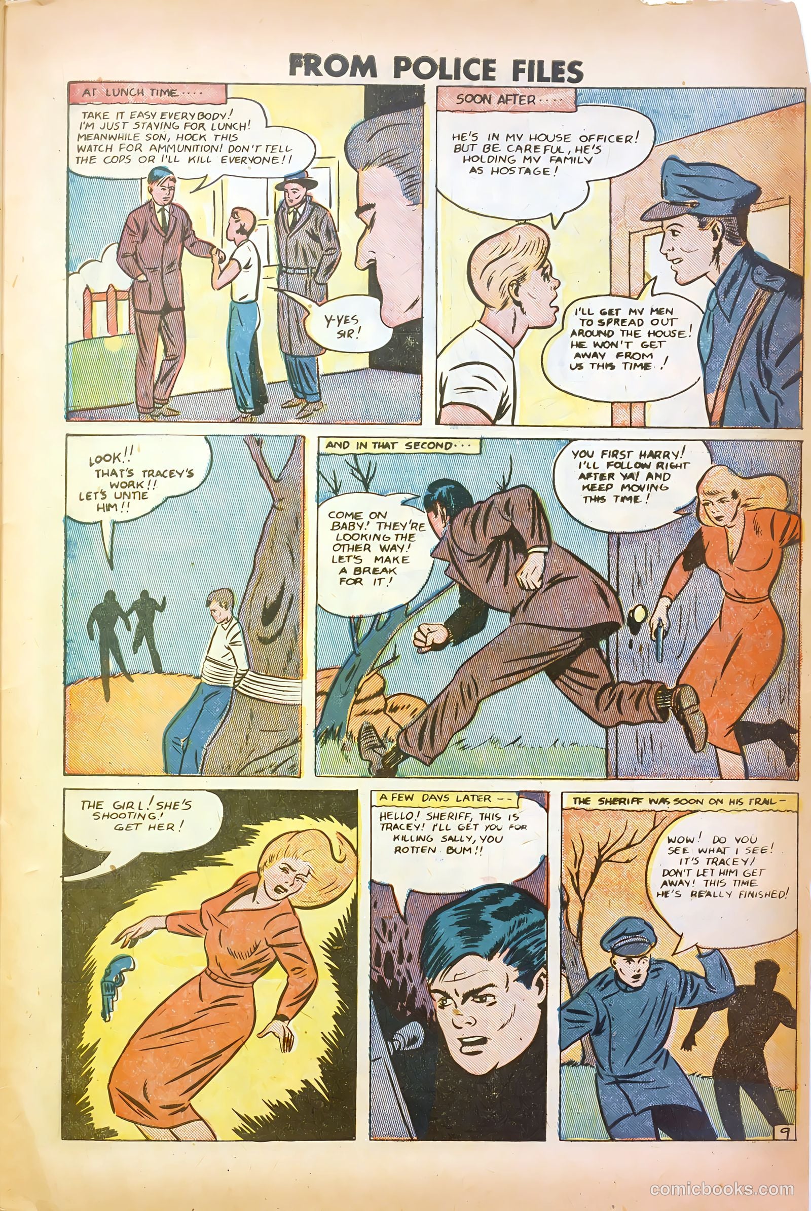 Famous Crimes #9 (1949) — page 31 of 37