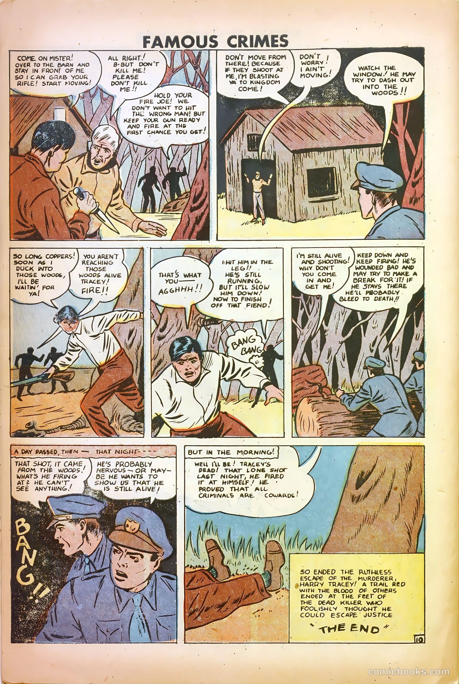 Famous Crimes #9 (1949) — page 32 of 37