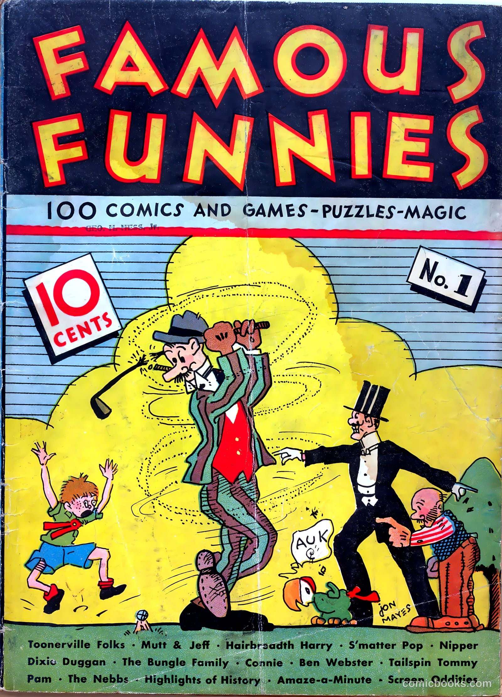 Famous Funnies #1