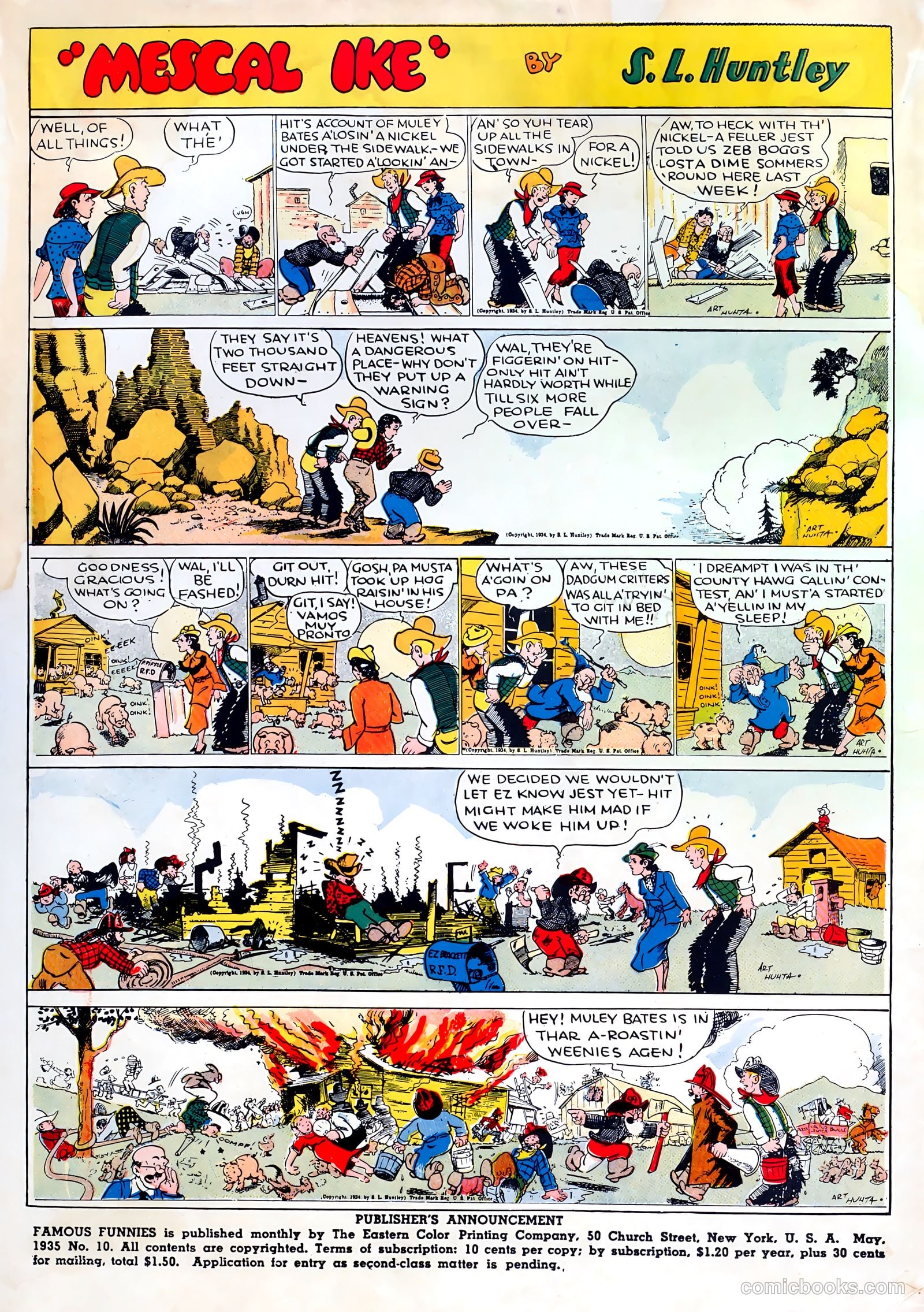 Famous Funnies #10 (1935) — page 2 of 64