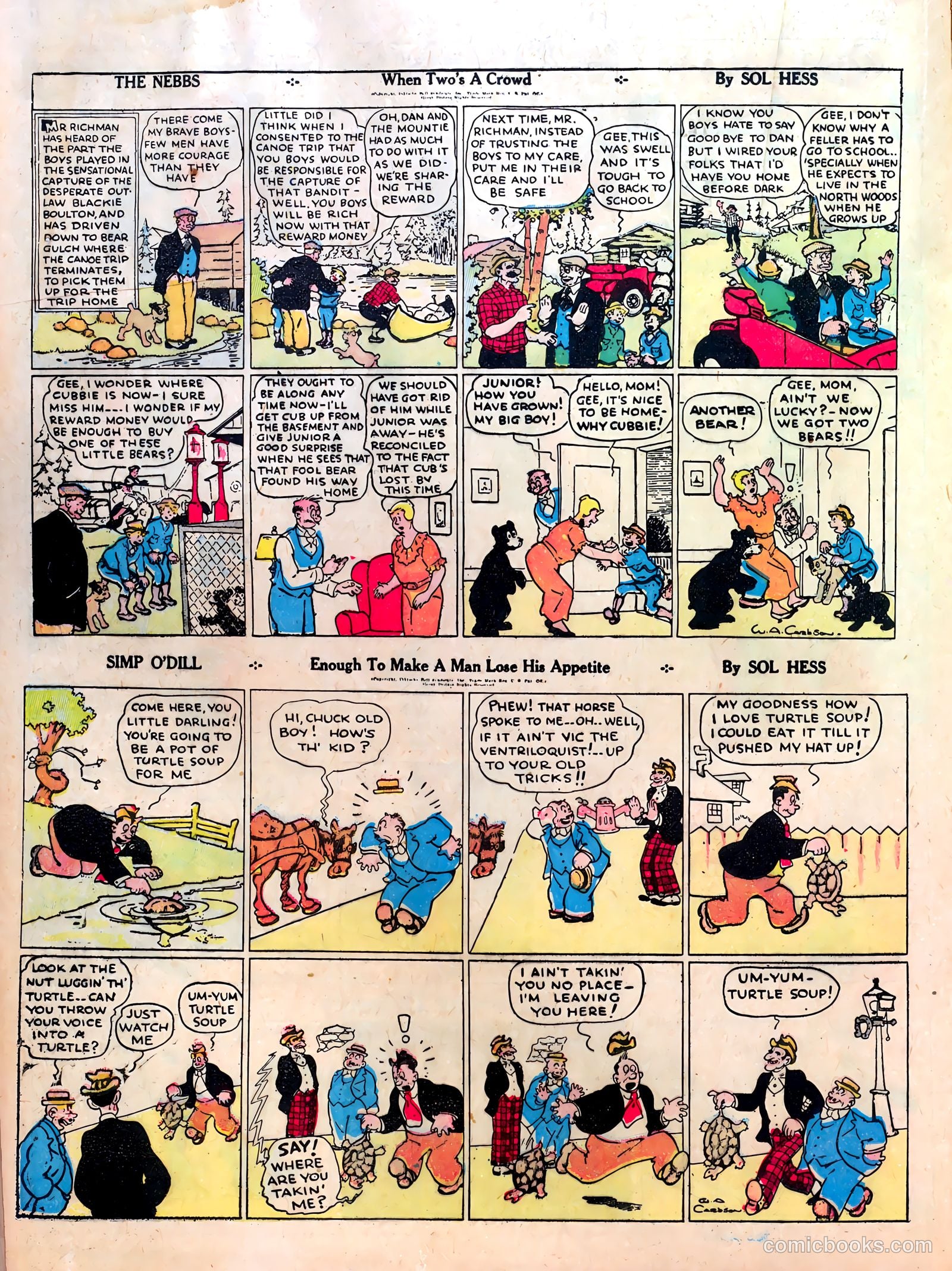 Famous Funnies #10 (1935) — page 34 of 64