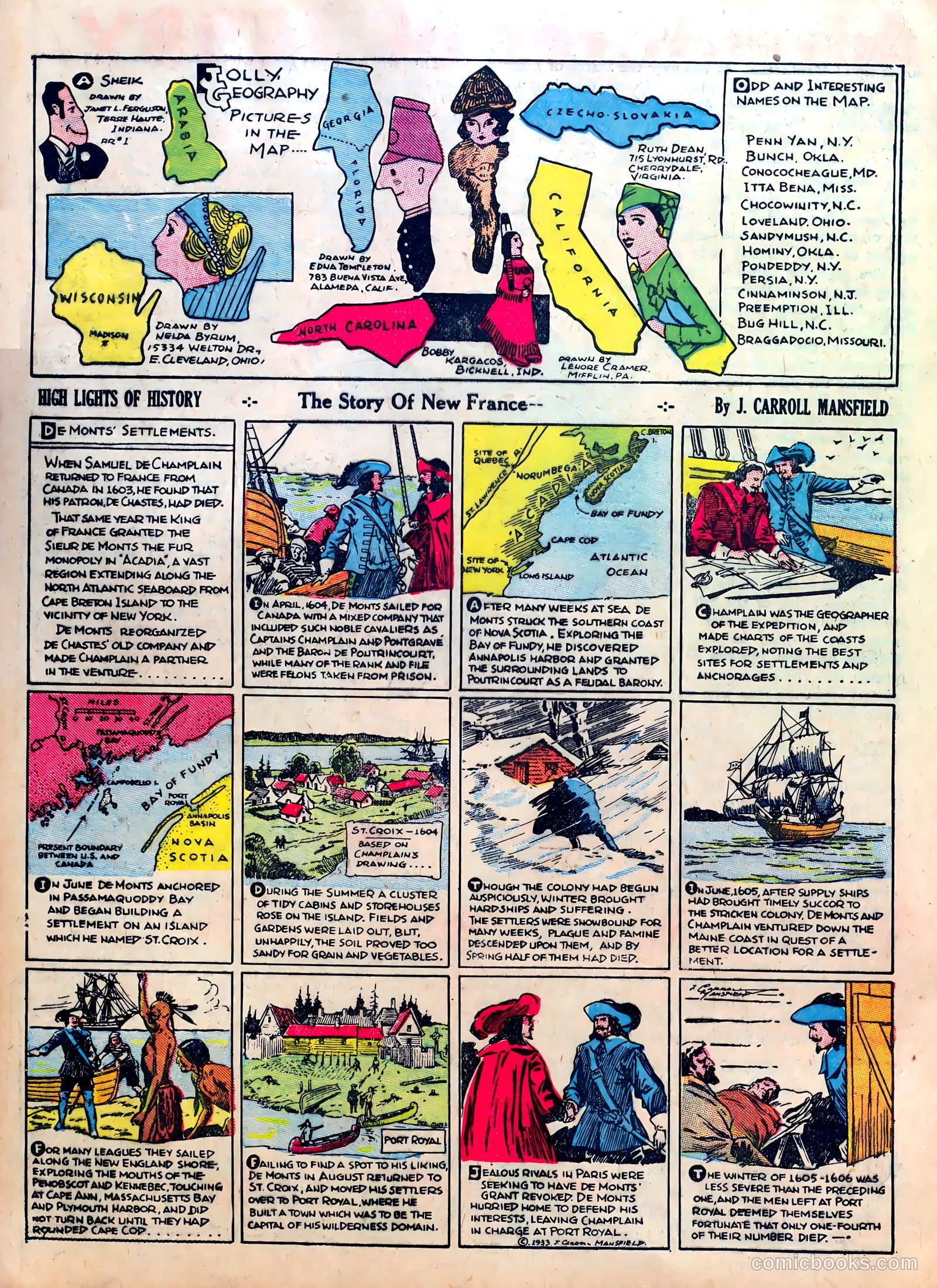 Famous Funnies #10 (1935) — page 48 of 64
