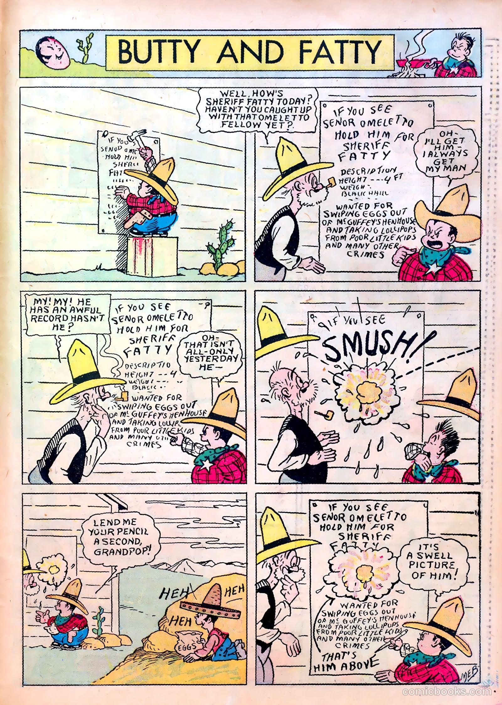 Famous Funnies #10 (1935) — page 57 of 64